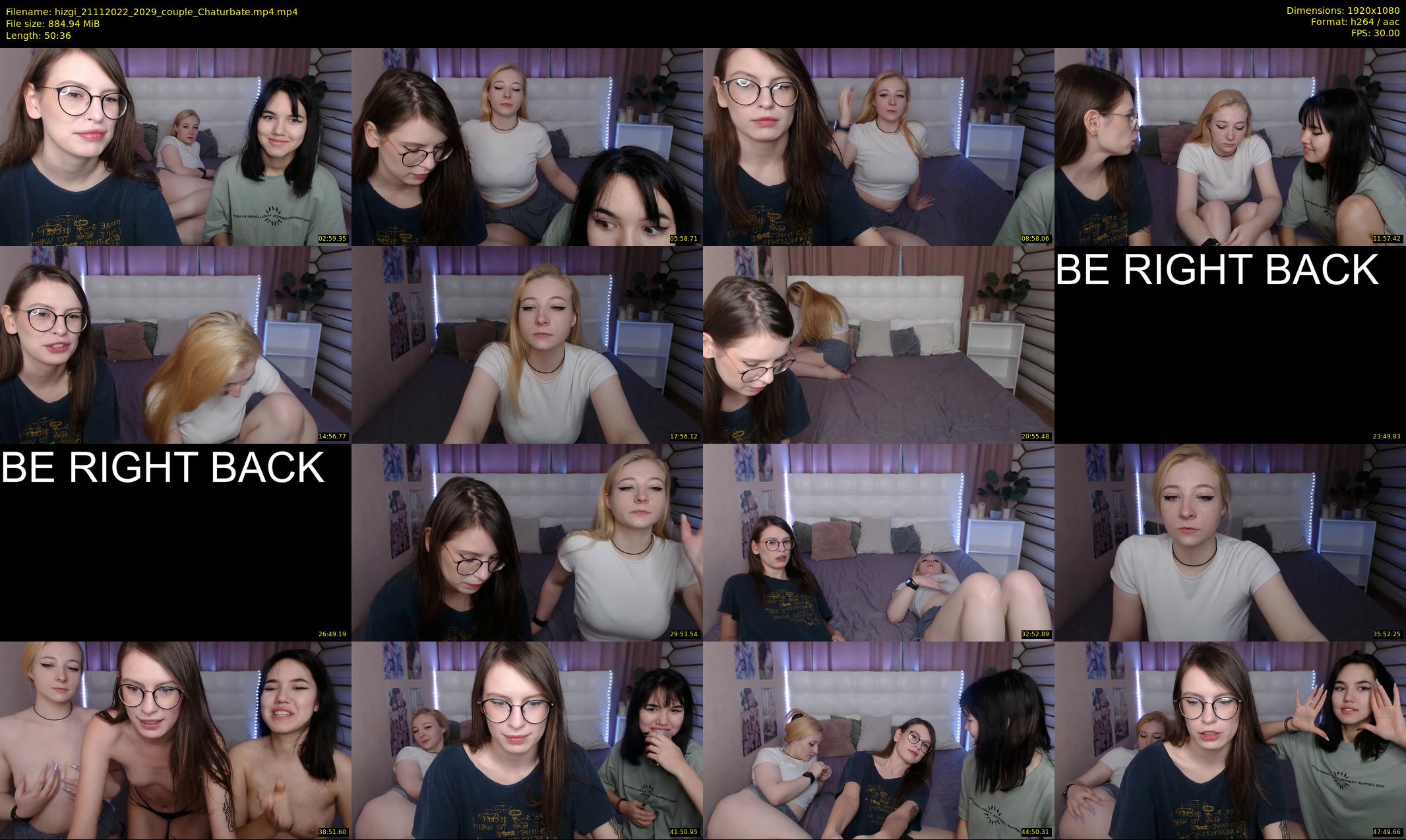 hizgi — 51 minute Chaturbate couple cam show recording, 1080p, Nov 21, 2022