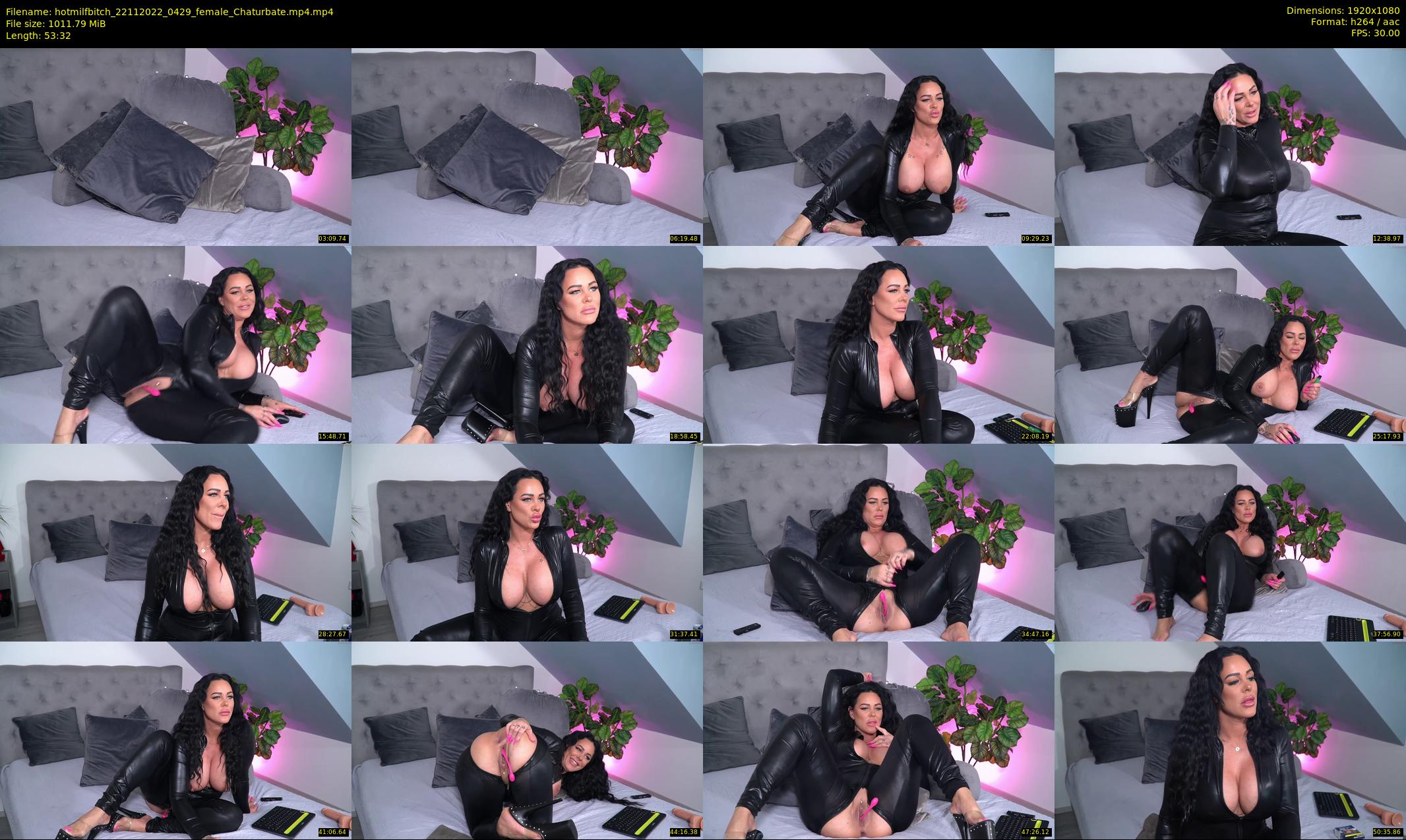 hotmilfbitch — 54 minute Chaturbate female cam show recording, 1080p, Nov 22, 2022
