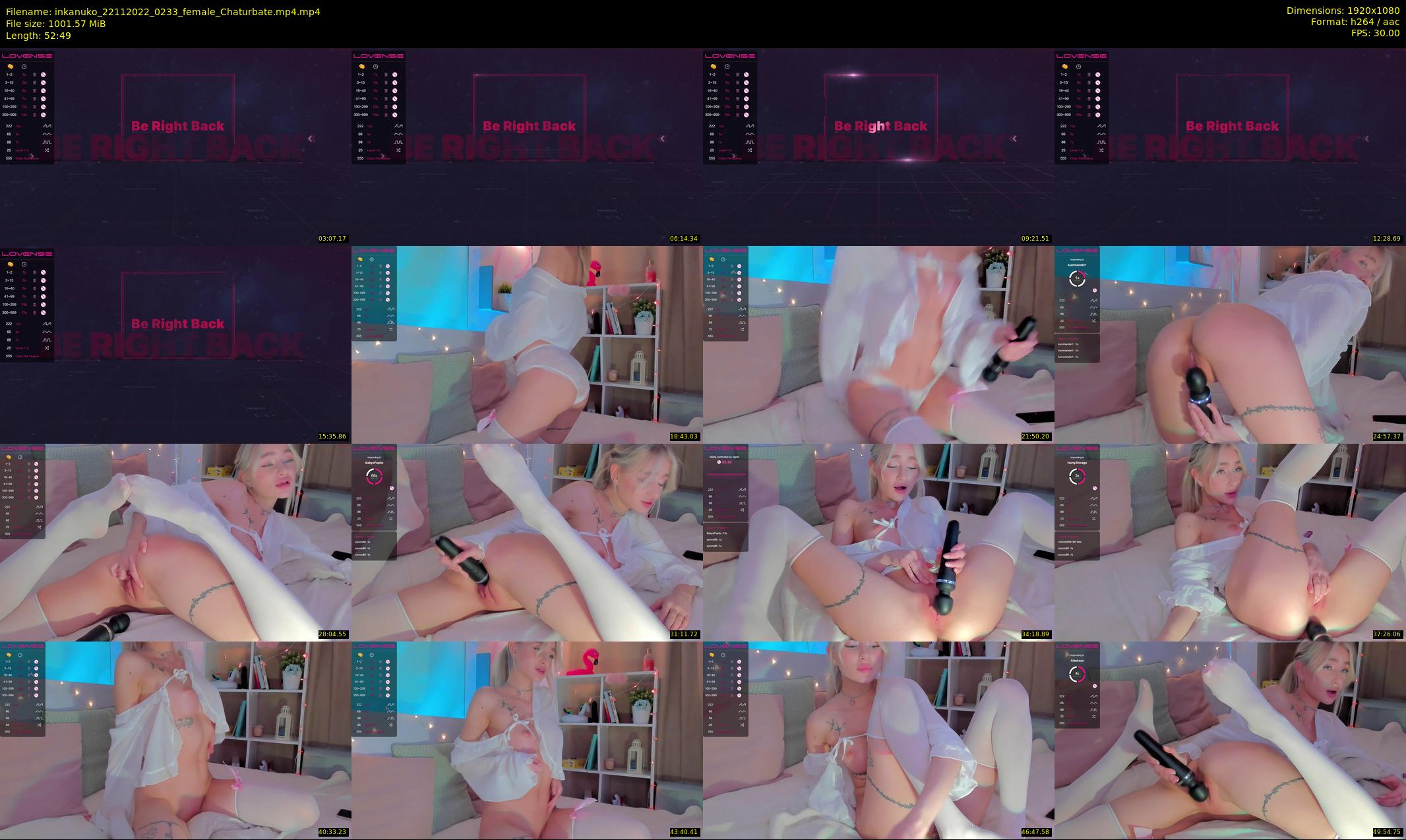 inkanuko — 53 minute Chaturbate couple cam show recording, 1080p, Nov 22, 2022