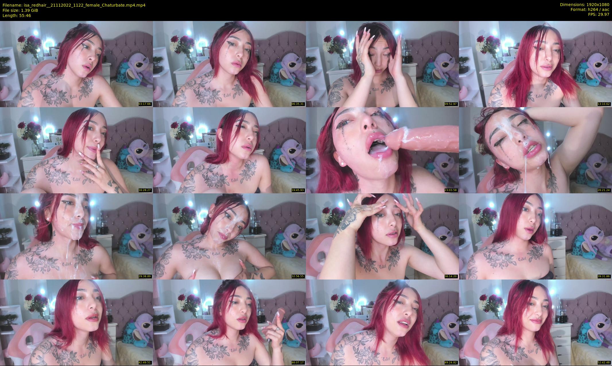 isa_redhair_ — 56 minute Chaturbate female cam show recording, 1080p, Nov 21, 2022