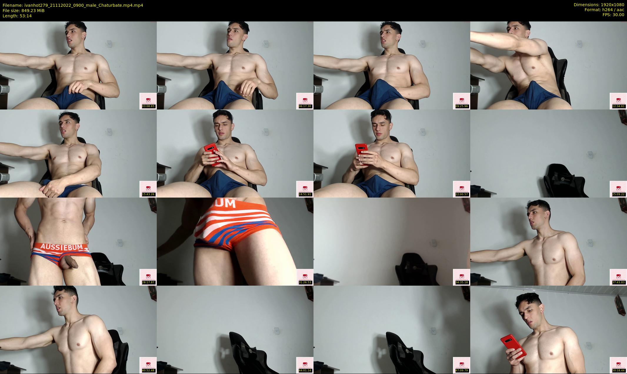 ivanhot279 — 54 minute Chaturbate male cam show recording, 1080p, Nov 21, 2022