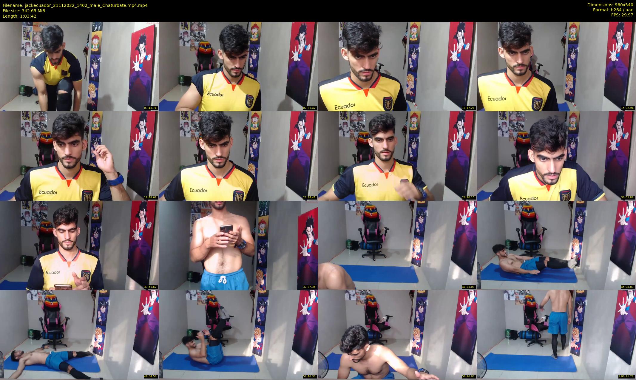 jackecuador — 64 minute Chaturbate male cam show recording, 480p, Nov 21, 2022