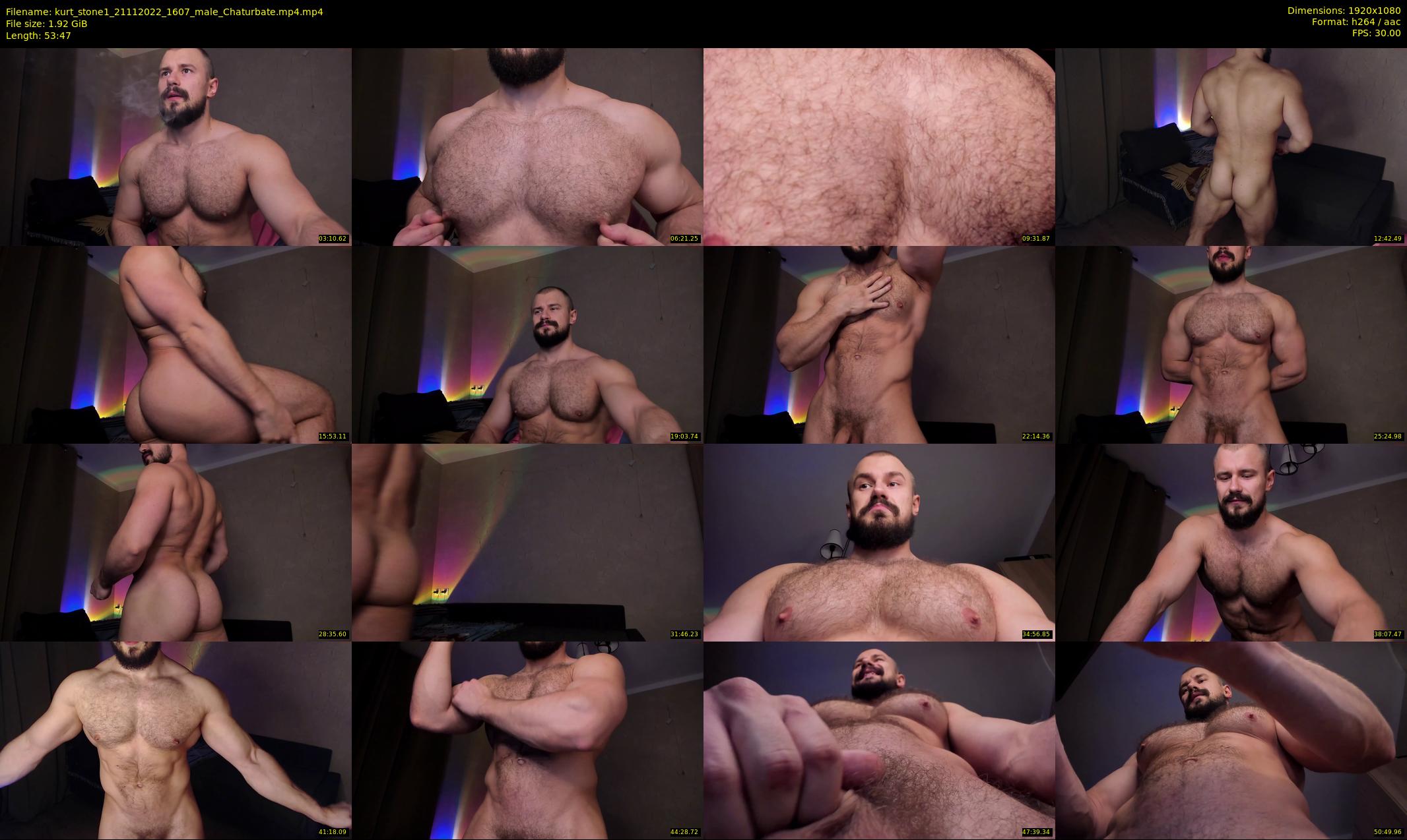 kurt_stone1 — 54 minute Chaturbate male cam show recording, 1080p, Nov 21, 2022