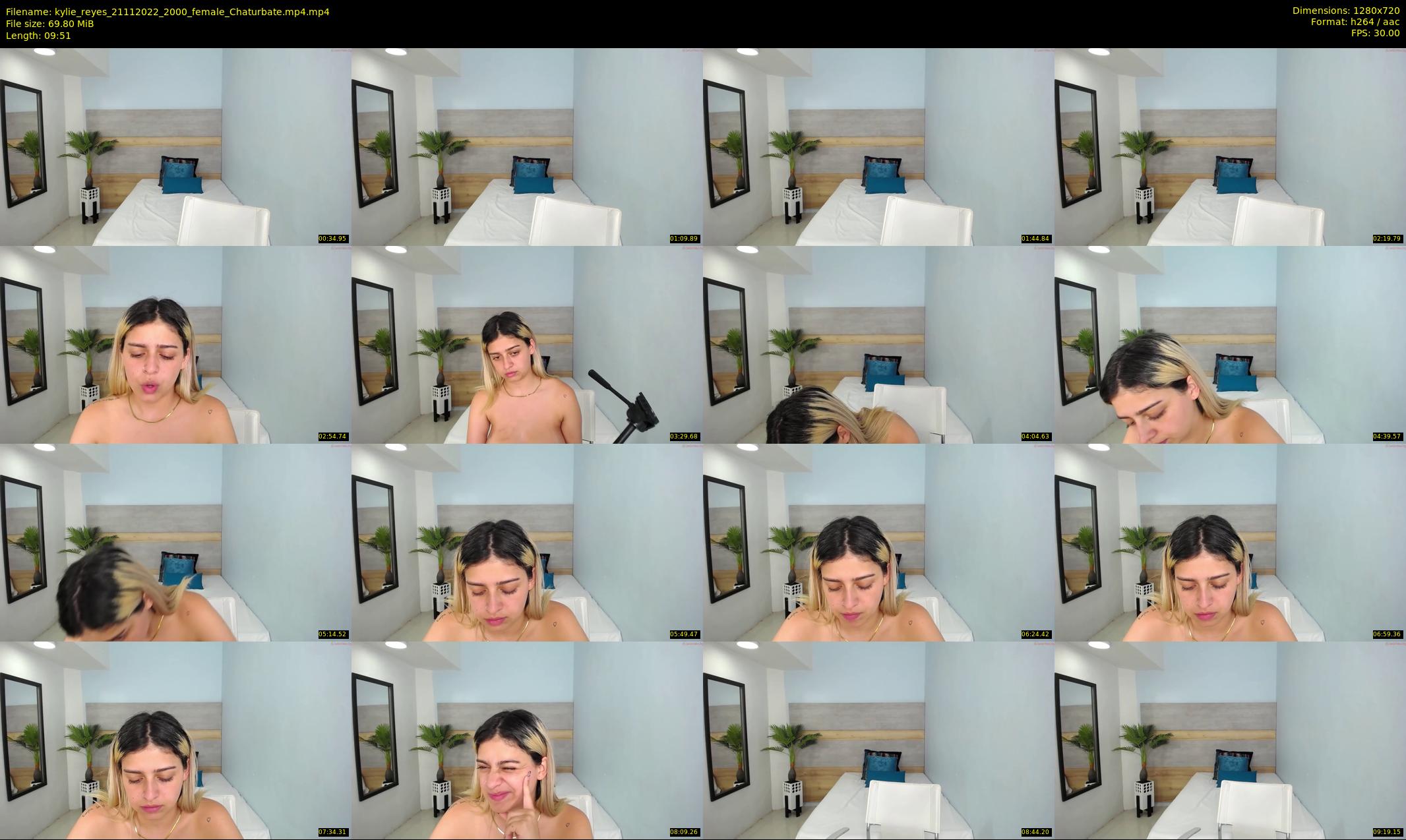 kylie_reyes — 10 minute Chaturbate female cam show recording, 720p, Nov 21, 2022