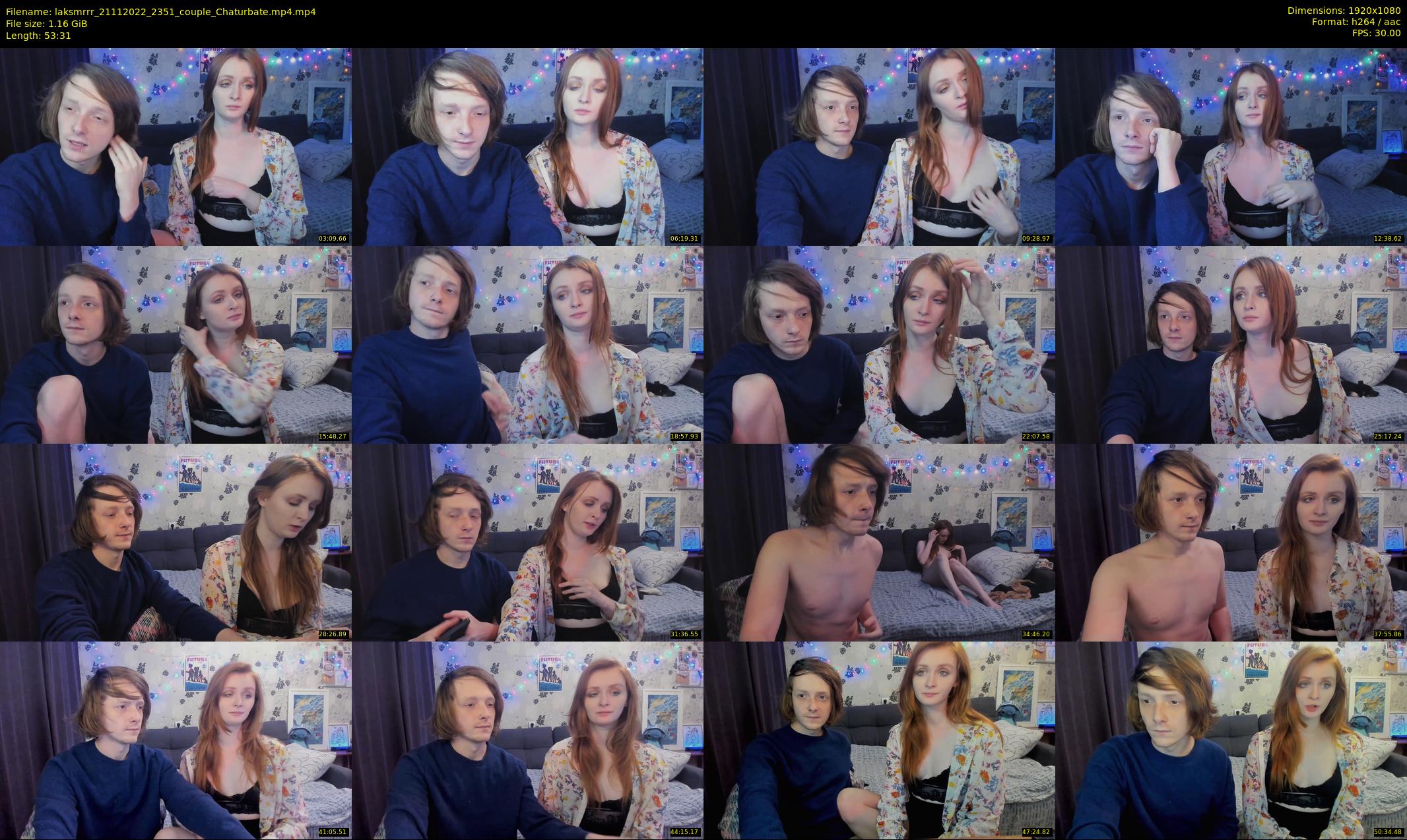 laksmrrr — 54 minute Chaturbate couple cam show recording, 1080p, Nov 21, 2022