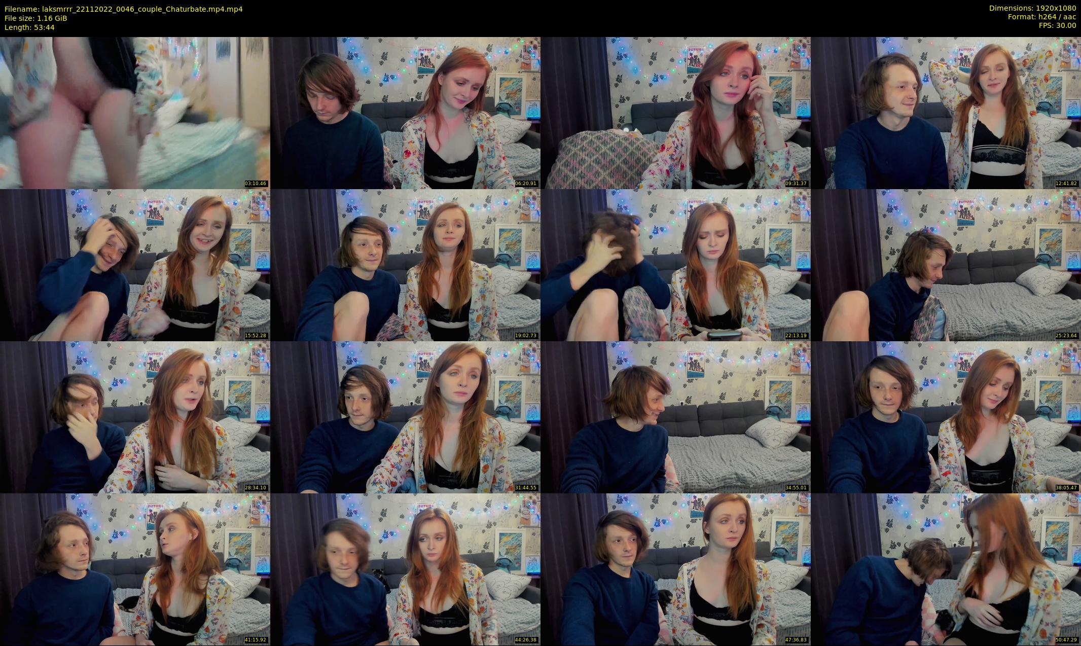 laksmrrr — 54 minute Chaturbate couple cam show recording, 1080p, Nov 22, 2022