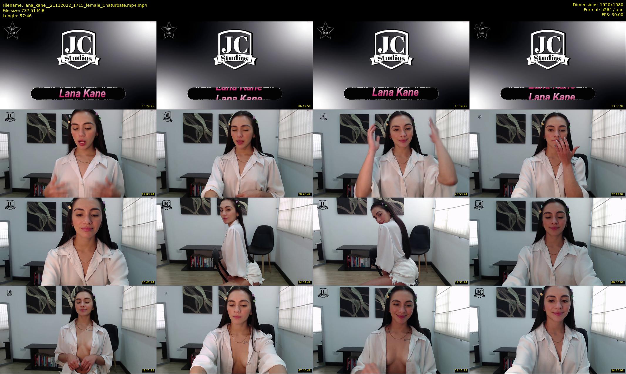 lana_kane_ — 58 minute Chaturbate female cam show recording, 1080p, Nov 21, 2022