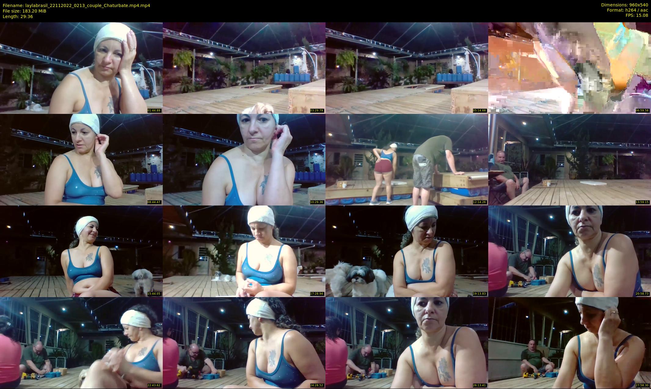 laylabrasil — 30 minute Chaturbate female cam show recording, 480p, Nov 22, 2022