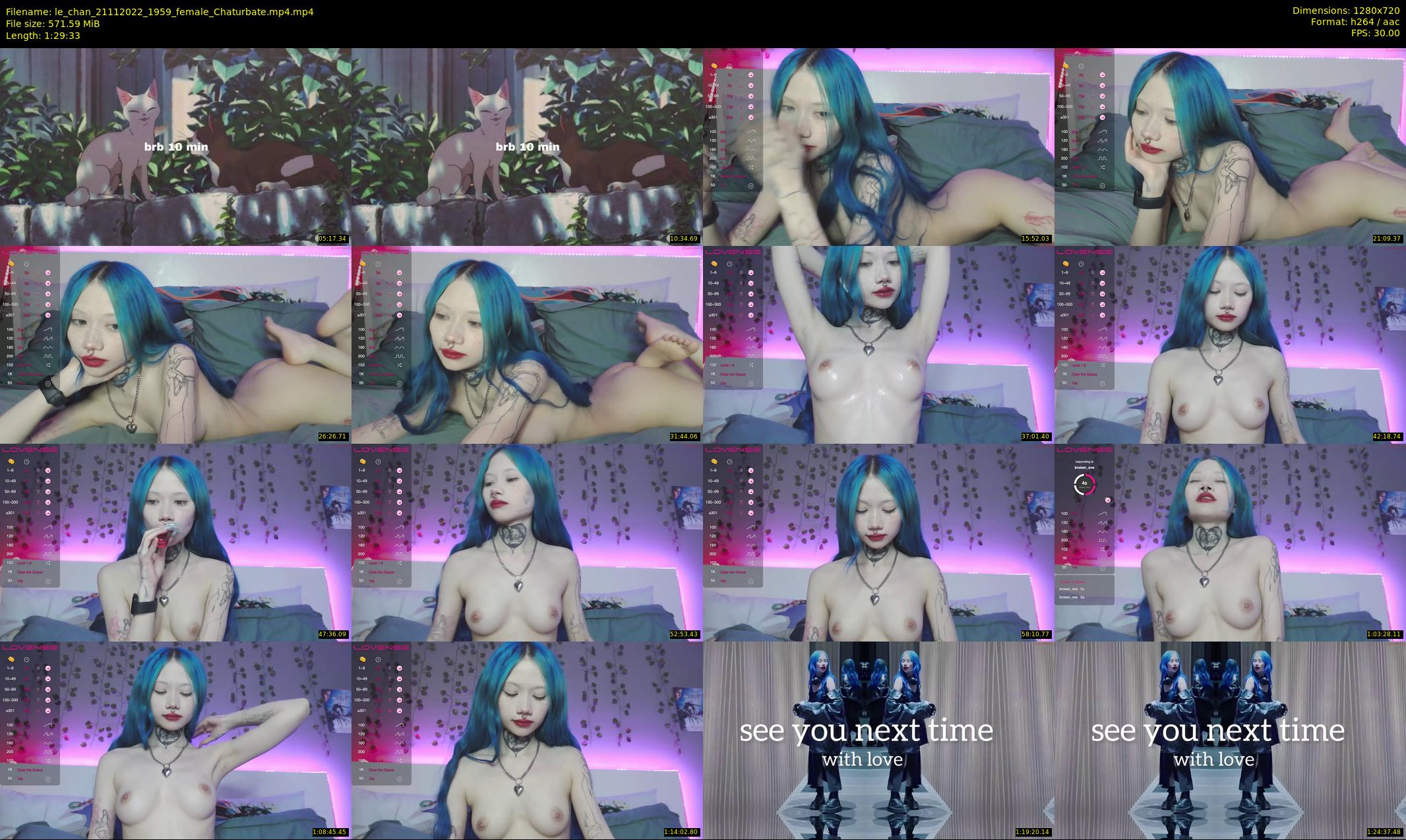 le_chan — 90 minute Chaturbate female cam show recording, 720p, Nov 21, 2022