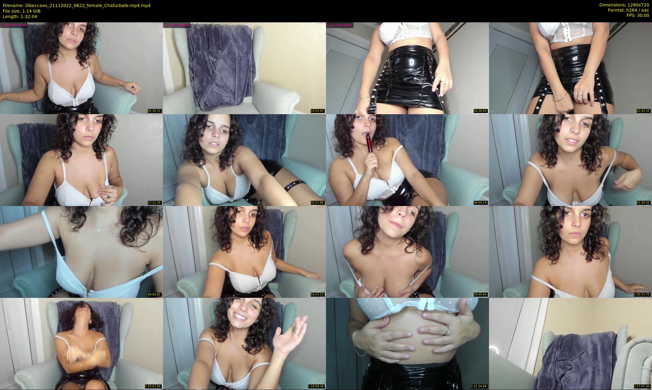 lilbeccaxo — 93 minute Chaturbate female cam show recording, 720p, Nov 21, 2022