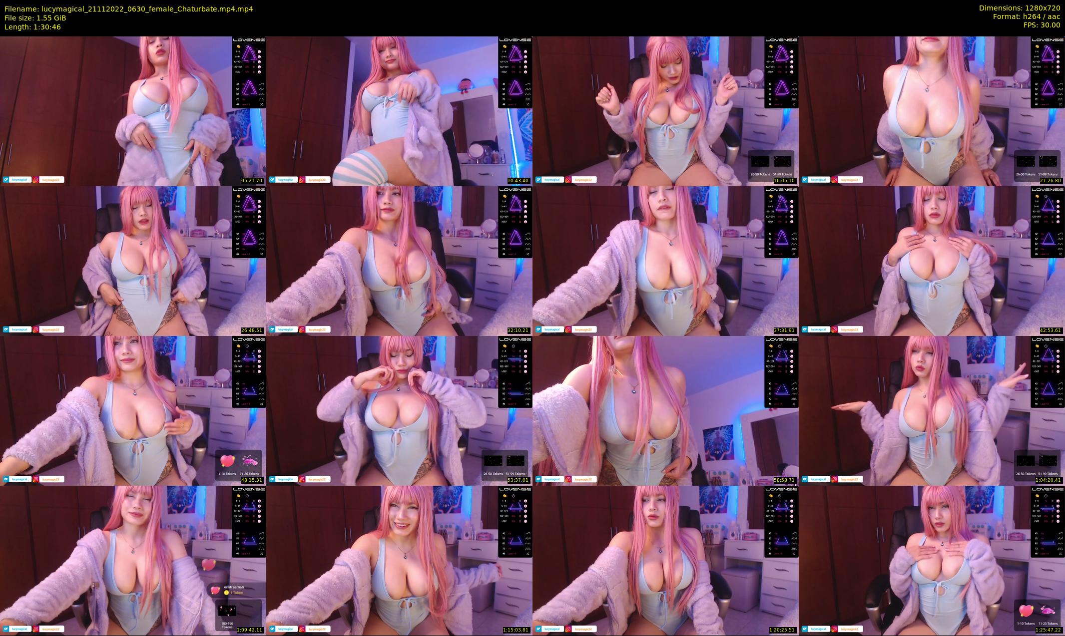 lucymagical — 91 minute Chaturbate female cam show recording, 720p, Nov 21, 2022
