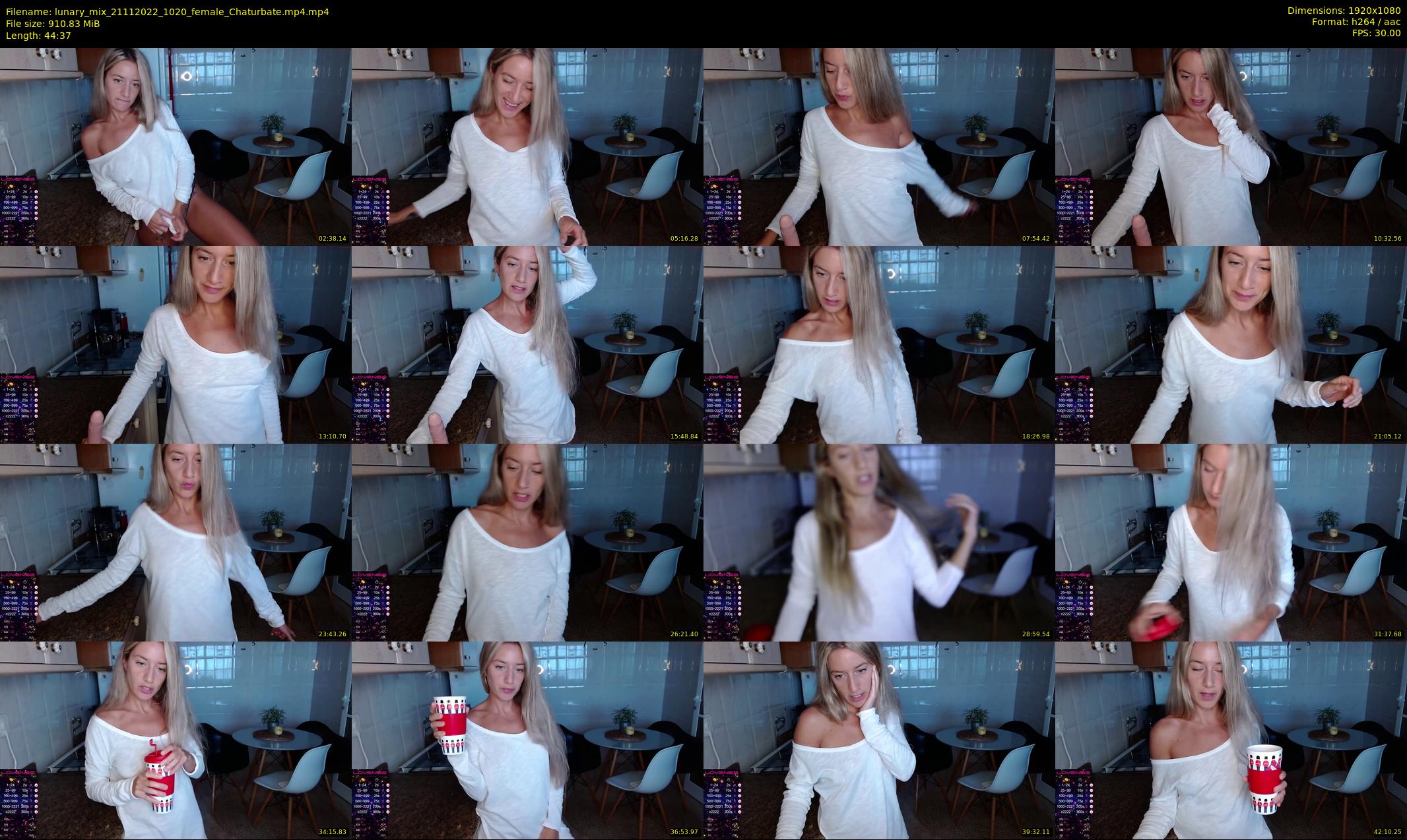 lunary_mix — 45 minute Chaturbate couple cam show recording, 1080p, Nov 21, 2022