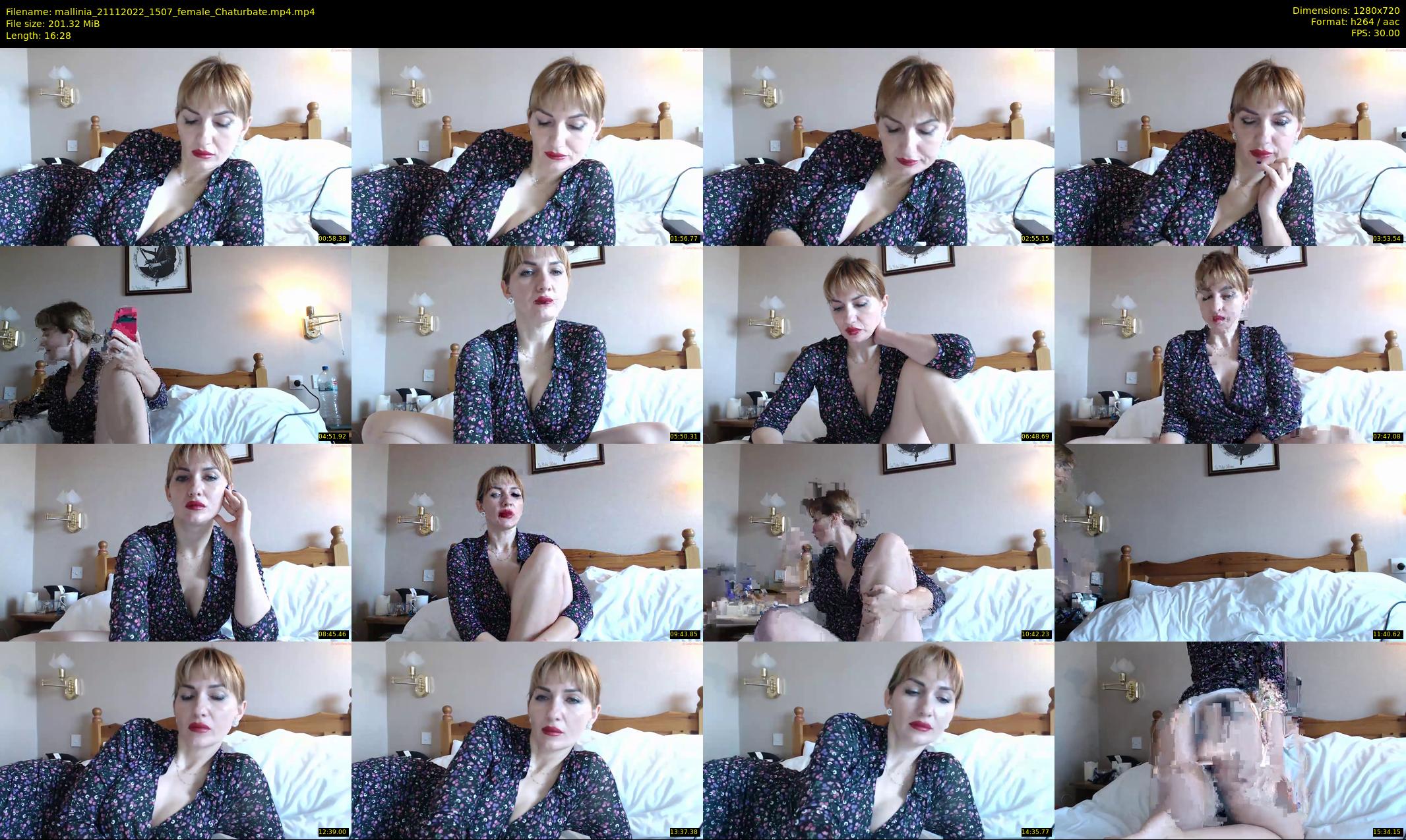 mallinia — 17 minute Chaturbate female cam show recording, 720p, Nov 21, 2022