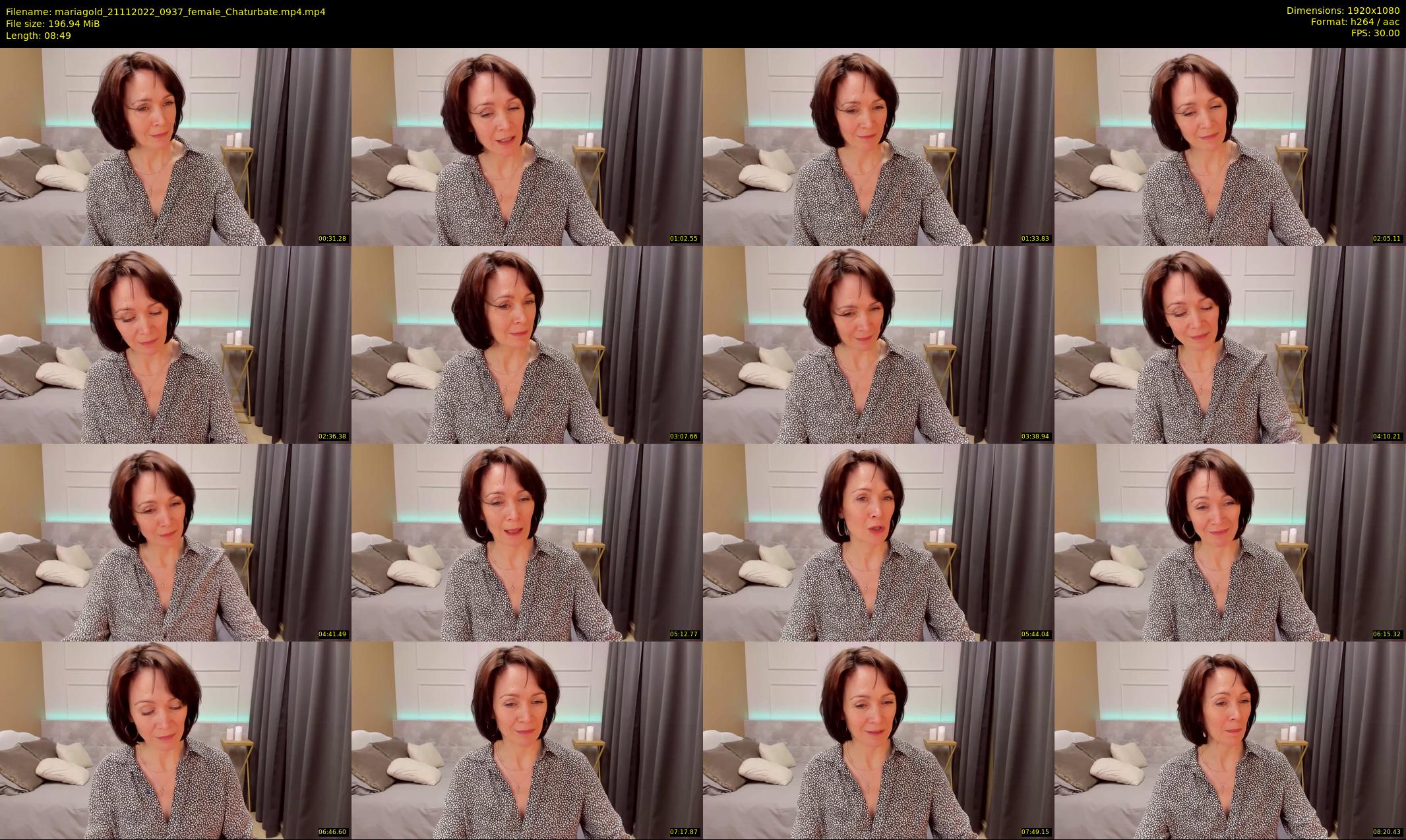 mariagold — 9 minute Chaturbate female cam show recording, 1080p, Nov 21, 2022
