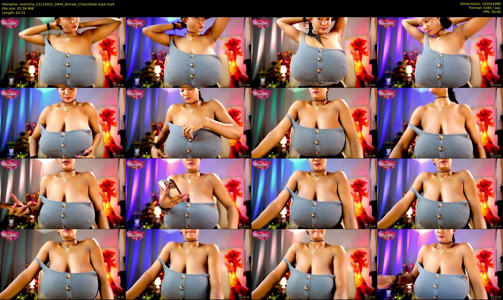 mariicha — 3 minute Chaturbate female cam show recording, 1080p, Nov 21, 2022
