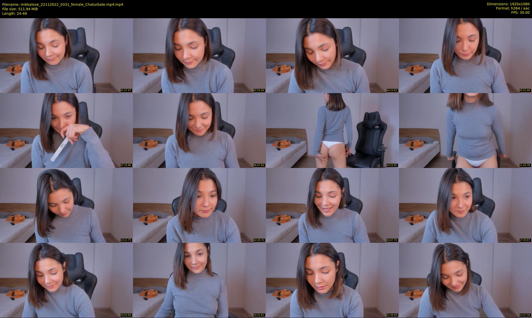 mikkalove — 25 minute Chaturbate female cam show recording, 1080p, Nov 22, 2022