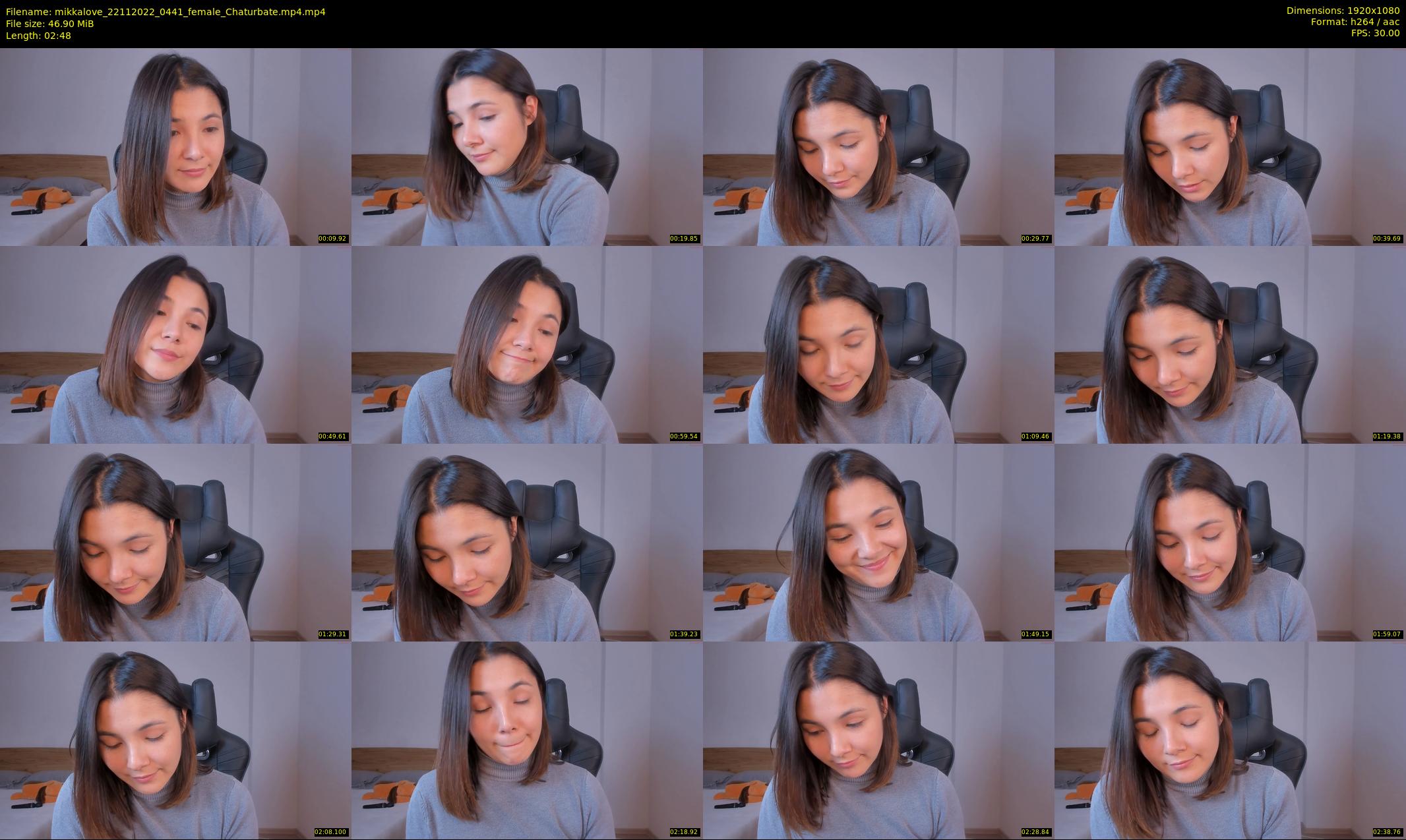 mikkalove — 3 minute Chaturbate female cam show recording, 1080p, Nov 22, 2022