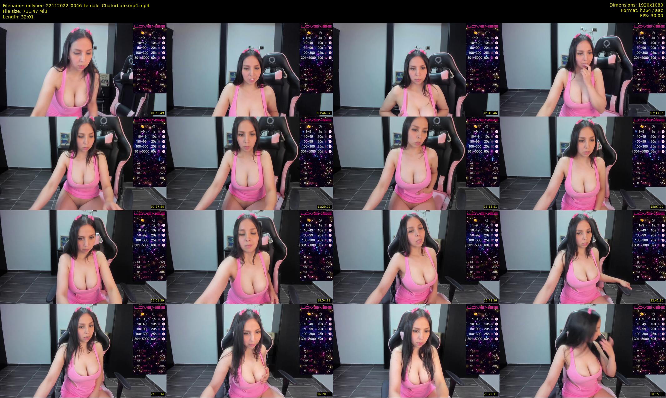 milynee — 33 minute Chaturbate female cam show recording, 1080p, Nov 22, 2022