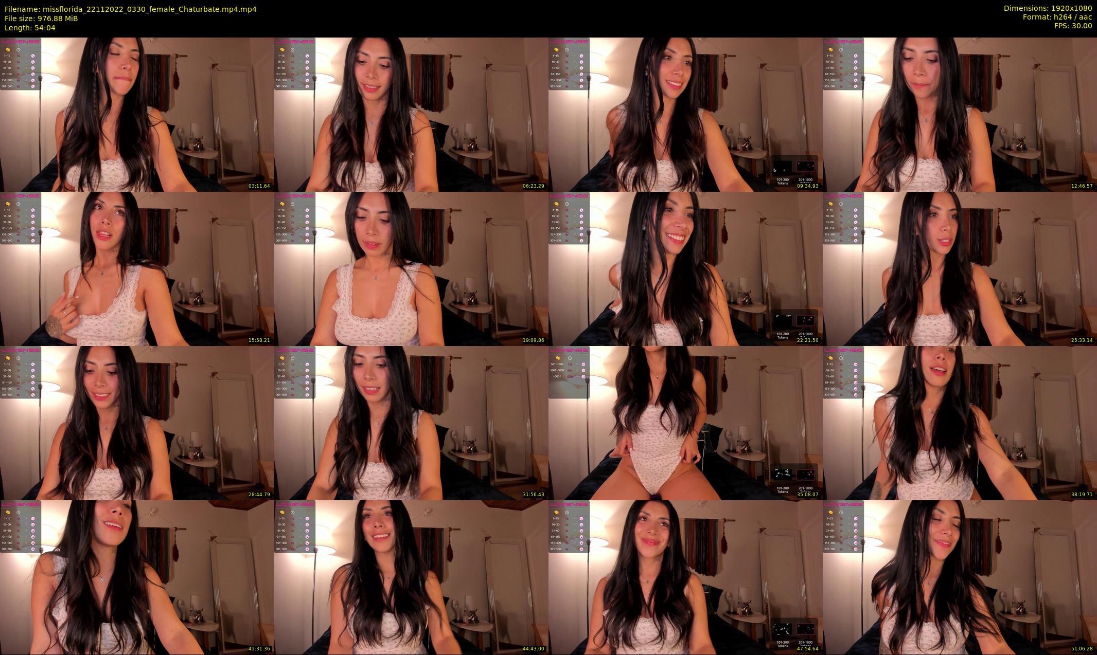 missflorida — 55 minute Chaturbate female cam show recording, 1080p, Nov 22, 2022