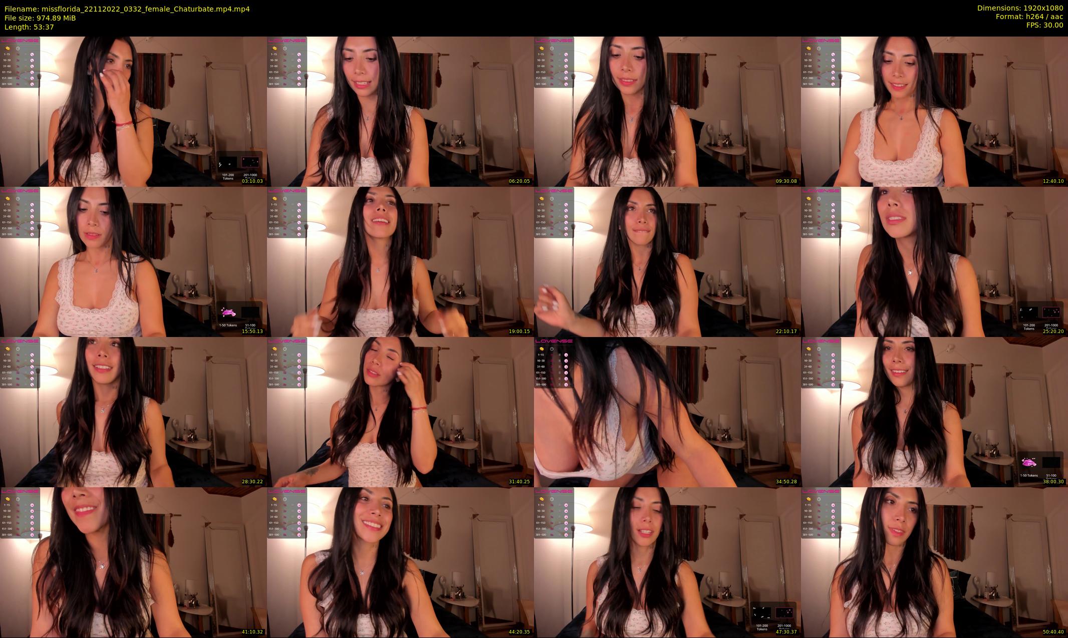 missflorida — 54 minute Chaturbate female cam show recording, 1080p, Nov 22, 2022