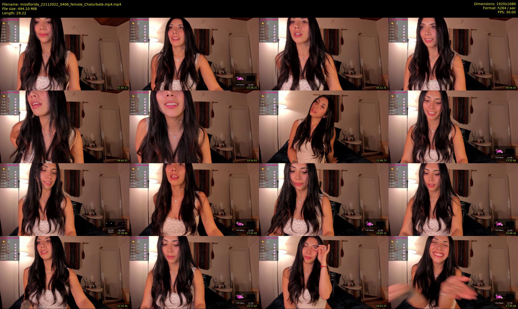 missflorida — 30 minute Chaturbate female cam show recording, 1080p, Nov 22, 2022