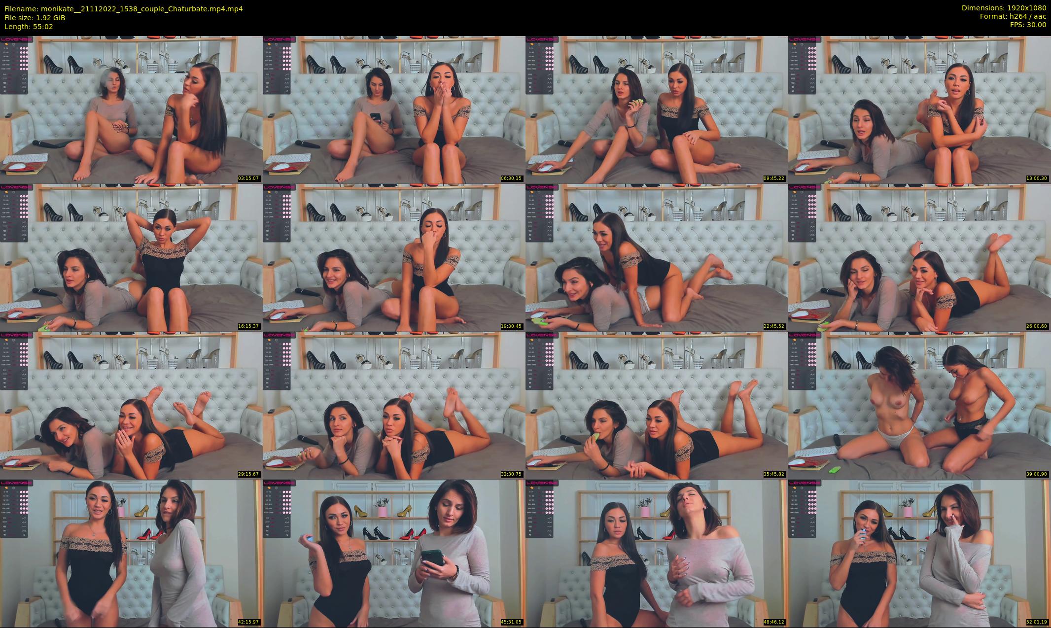 monikate_ — 56 minute Chaturbate couple cam show recording, 1080p, Nov 21, 2022
