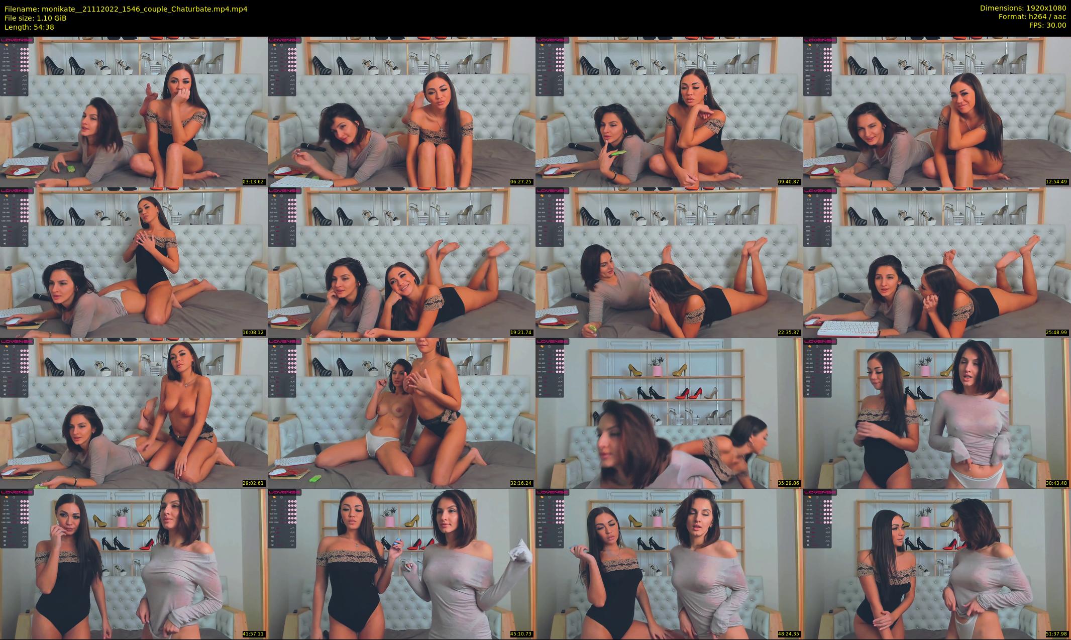 monikate_ — 55 minute Chaturbate couple cam show recording, 1080p, Nov 21, 2022