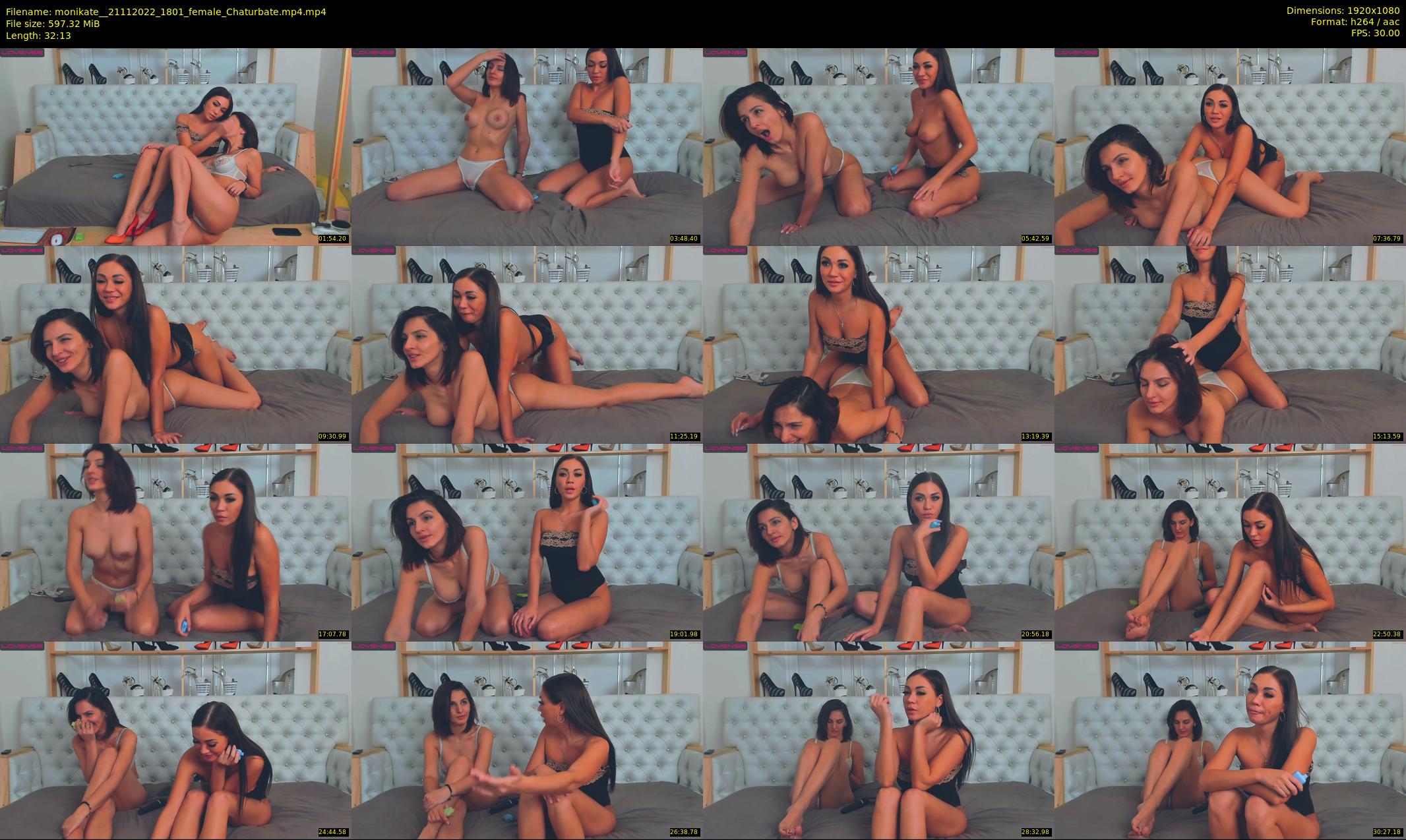 monikate_ — 33 minute Chaturbate couple cam show recording, 1080p, Nov 21, 2022