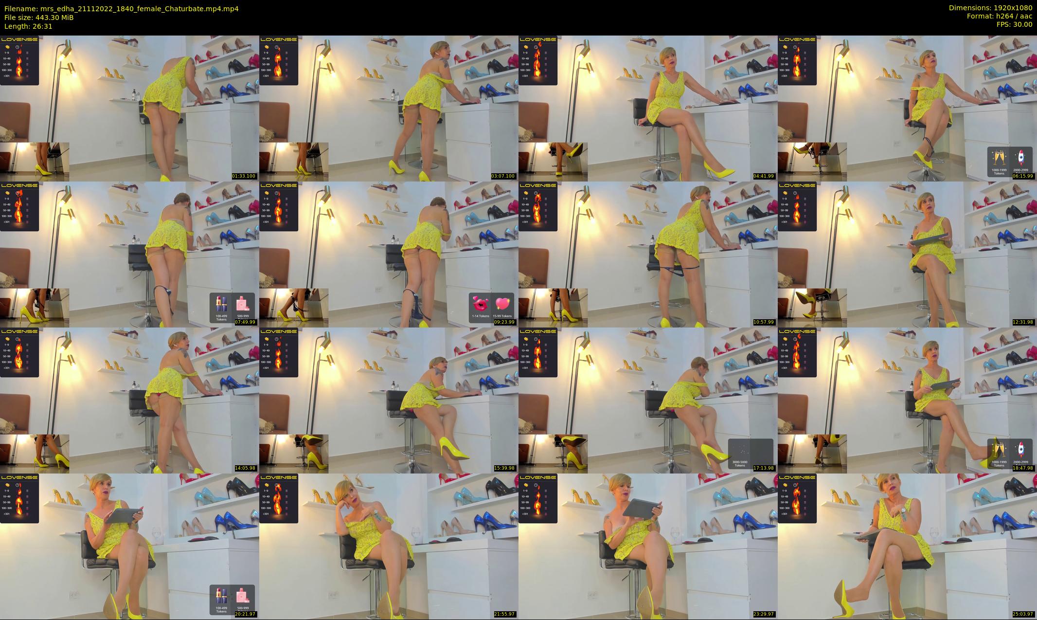 mrs_edha — 27 minute Chaturbate female cam show recording, 1080p, Nov 21, 2022