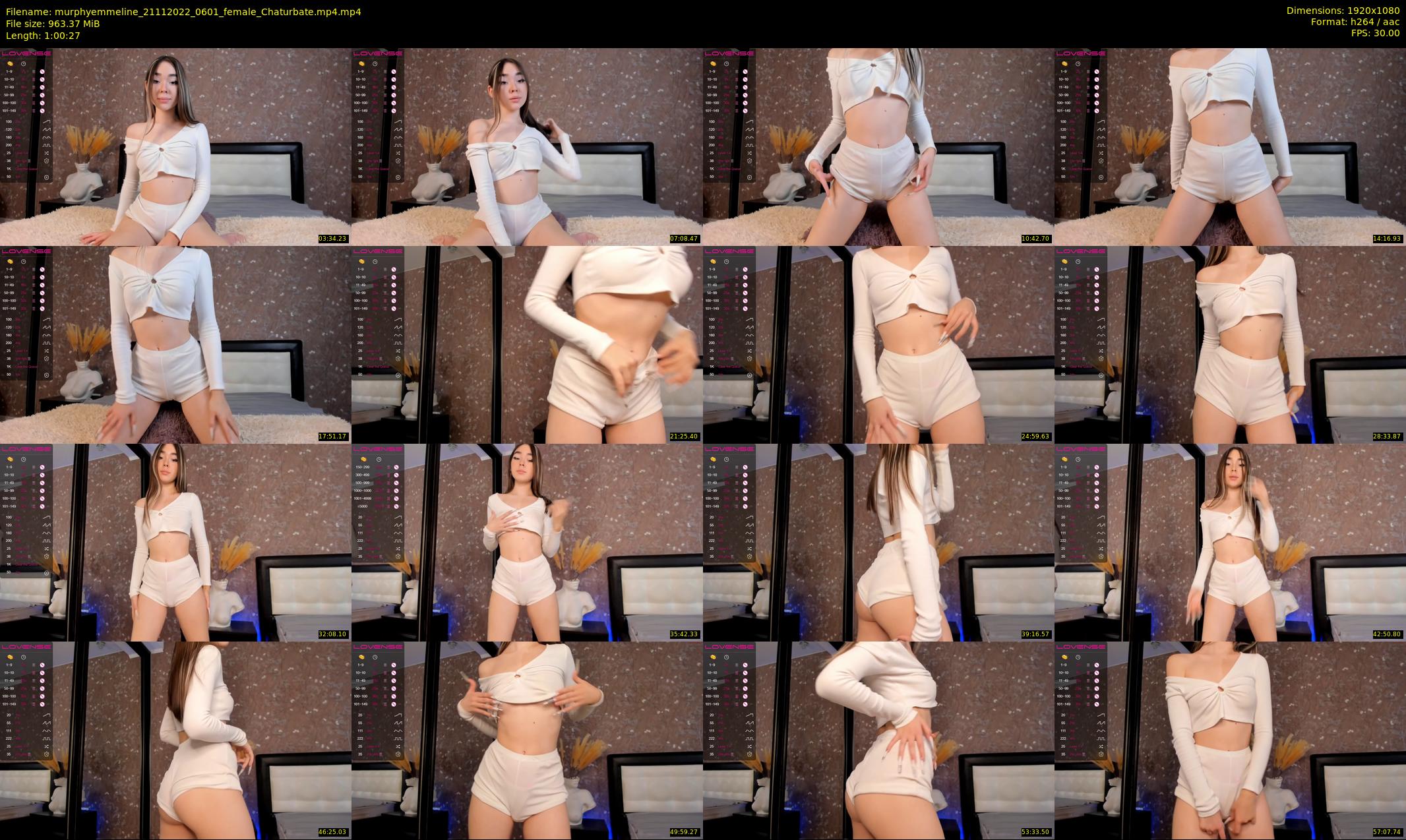 murphyemmeline — 61 minute Chaturbate female cam show recording, 1080p, Nov 21, 2022