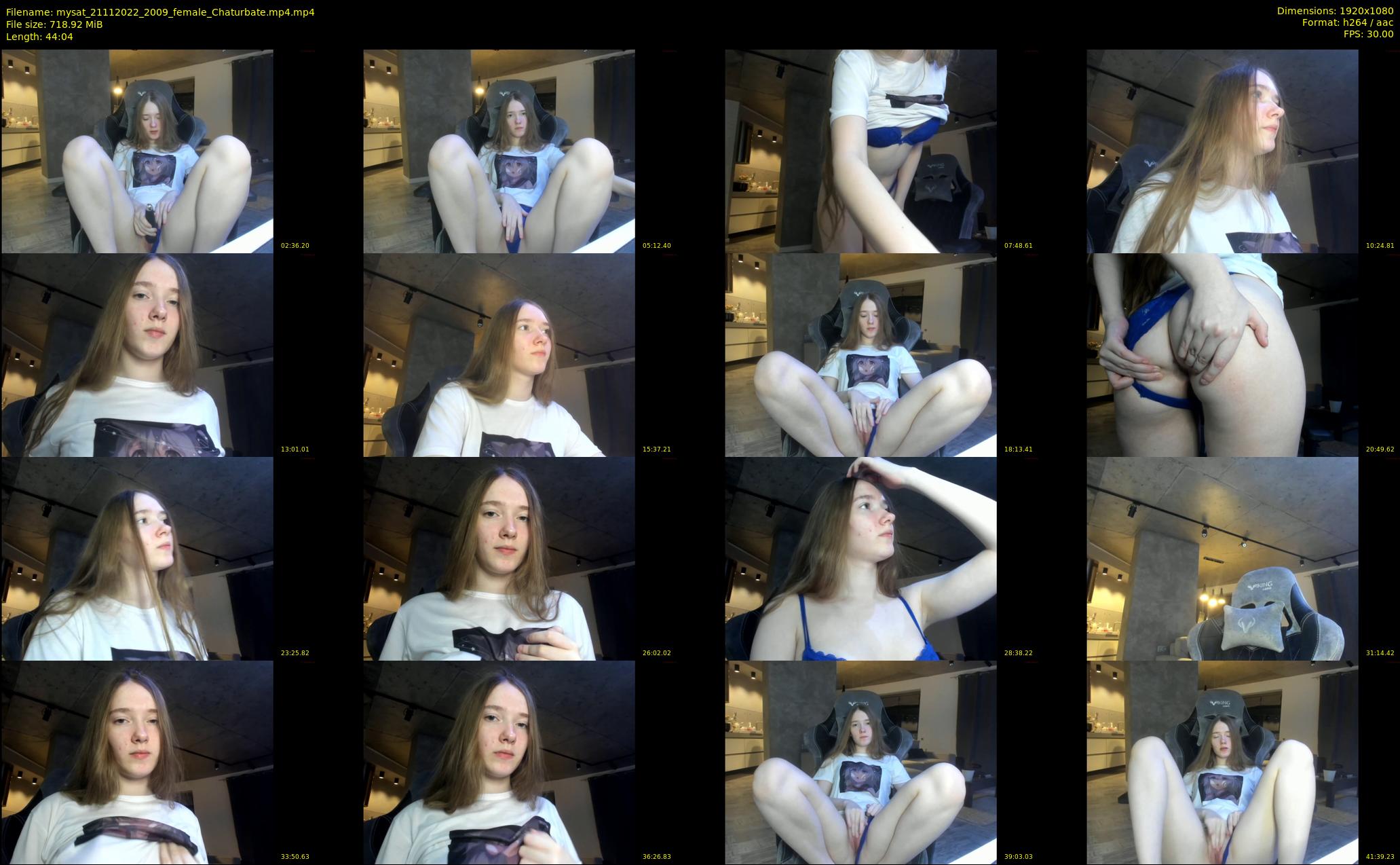 mysat — 45 minute Chaturbate female cam show recording, 1080p, Nov 21, 2022