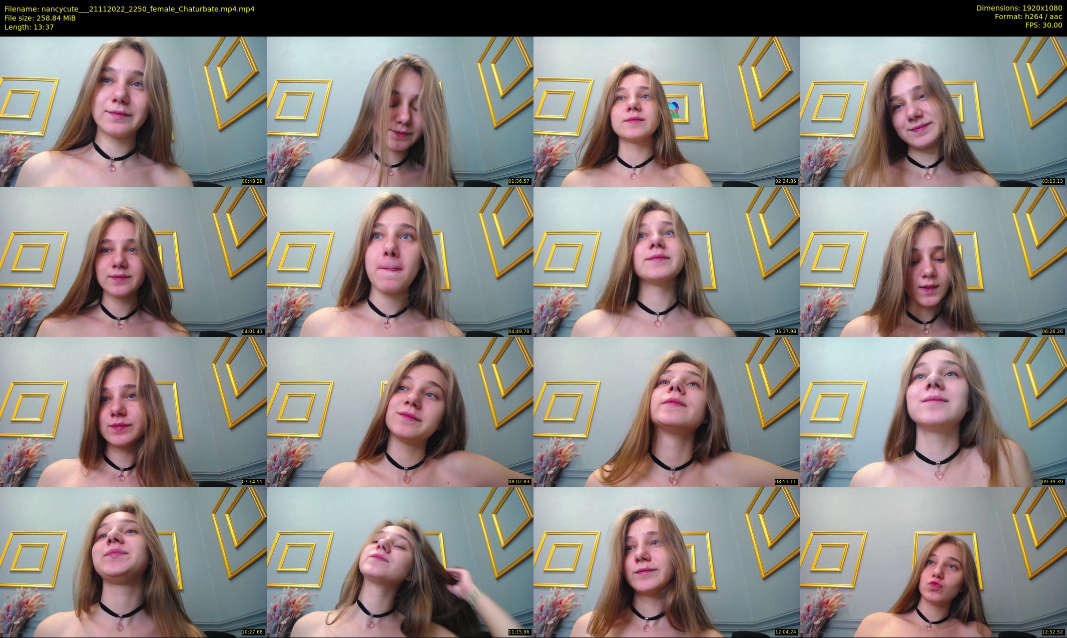 nancycute__ — 14 minute Chaturbate female cam show recording, 1080p, Nov 21, 2022