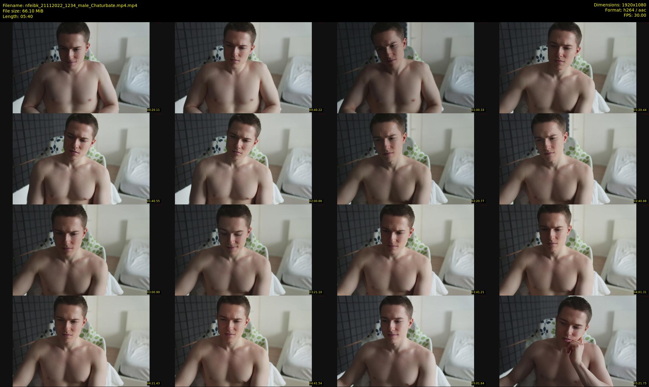 nfeibk — 6 minute Chaturbate male cam show recording, 1080p, Nov 21, 2022