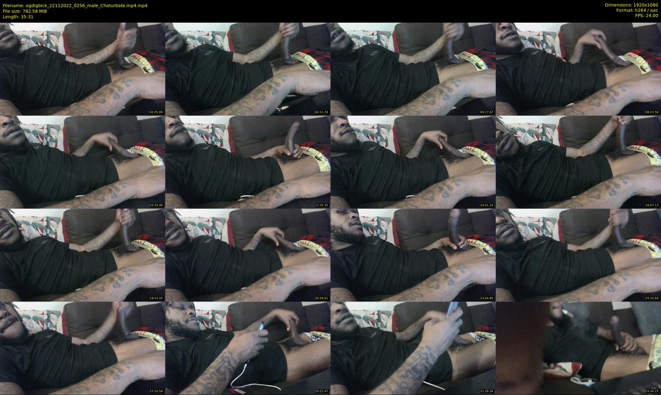 ogdigbick — 36 minute Chaturbate male cam show recording, 1080p, Nov 22, 2022