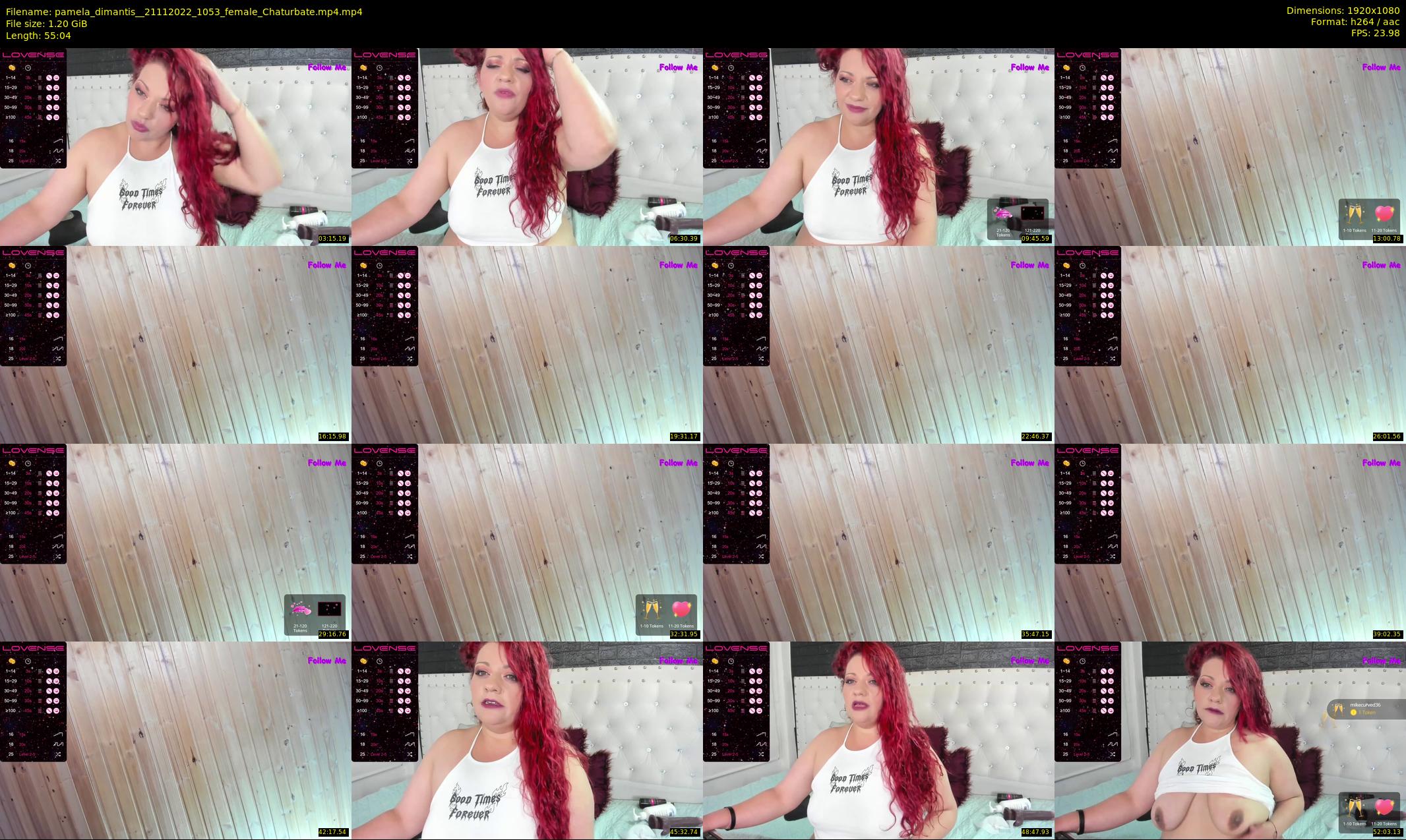 pamela_dimantis_ — 56 minute Chaturbate female cam show recording, 1080p, Nov 21, 2022