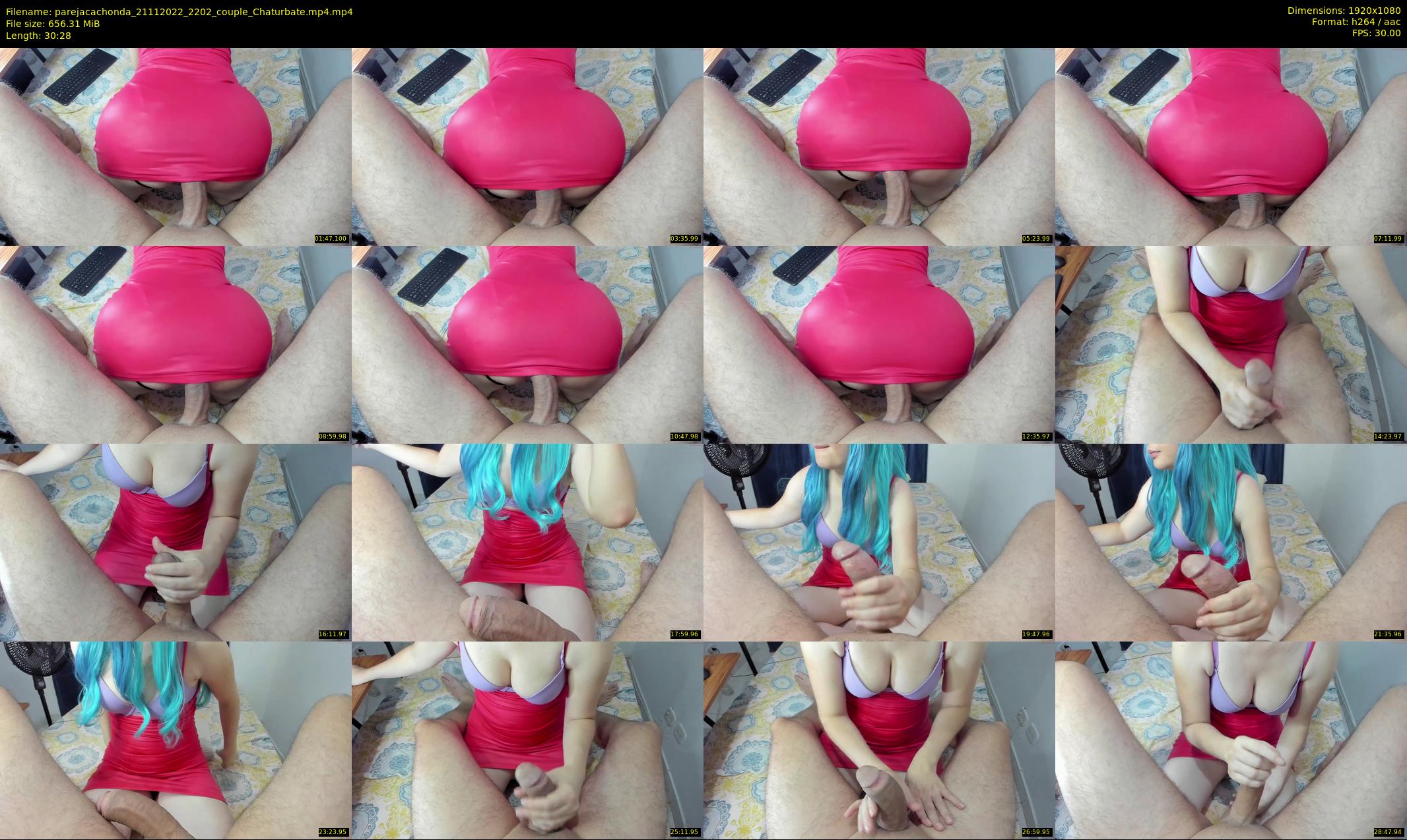 parejacachonda — 31 minute Chaturbate couple cam show recording, 1080p, Nov 21, 2022