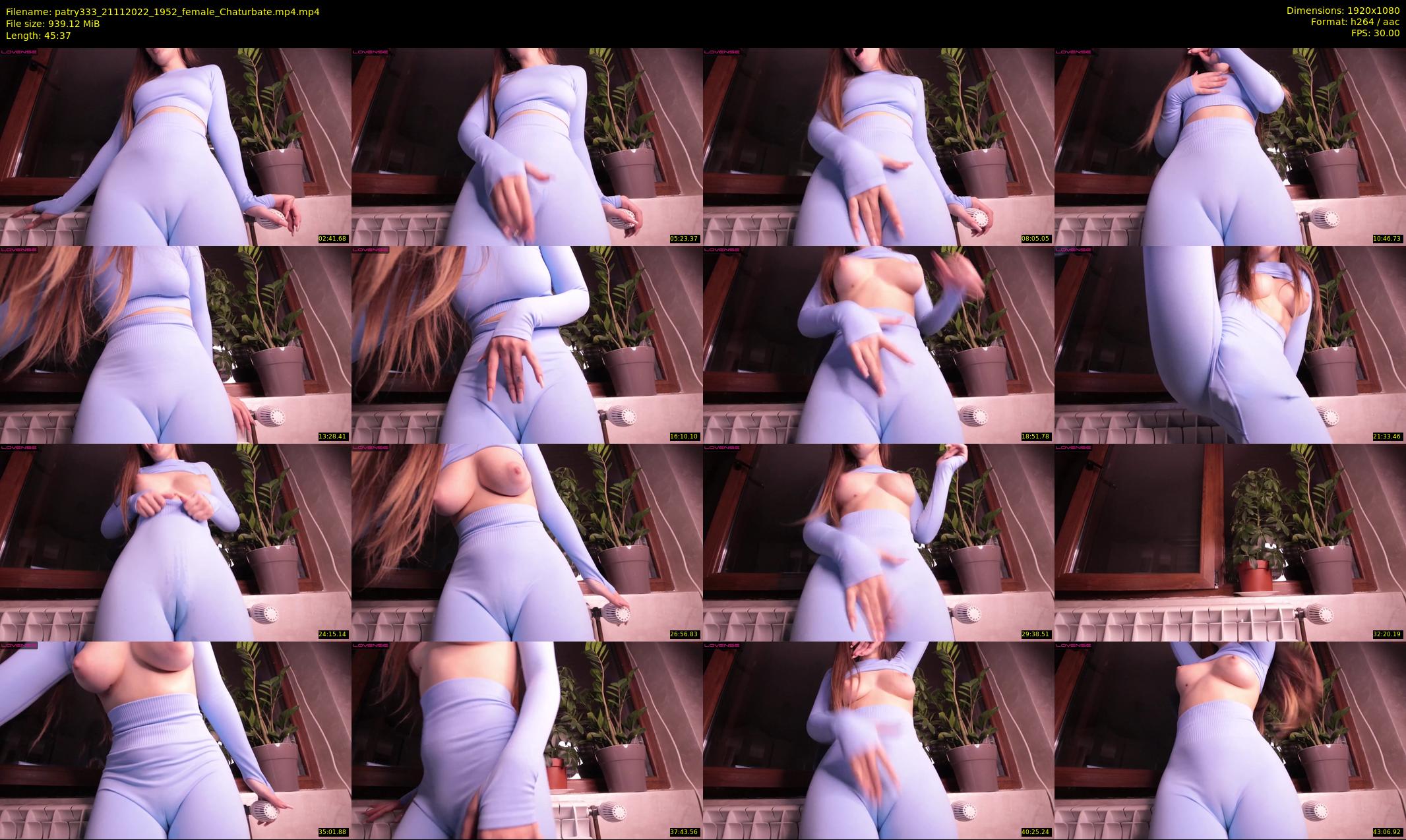 patry333 — 46 minute Chaturbate female cam show recording, 1080p, Nov 21, 2022