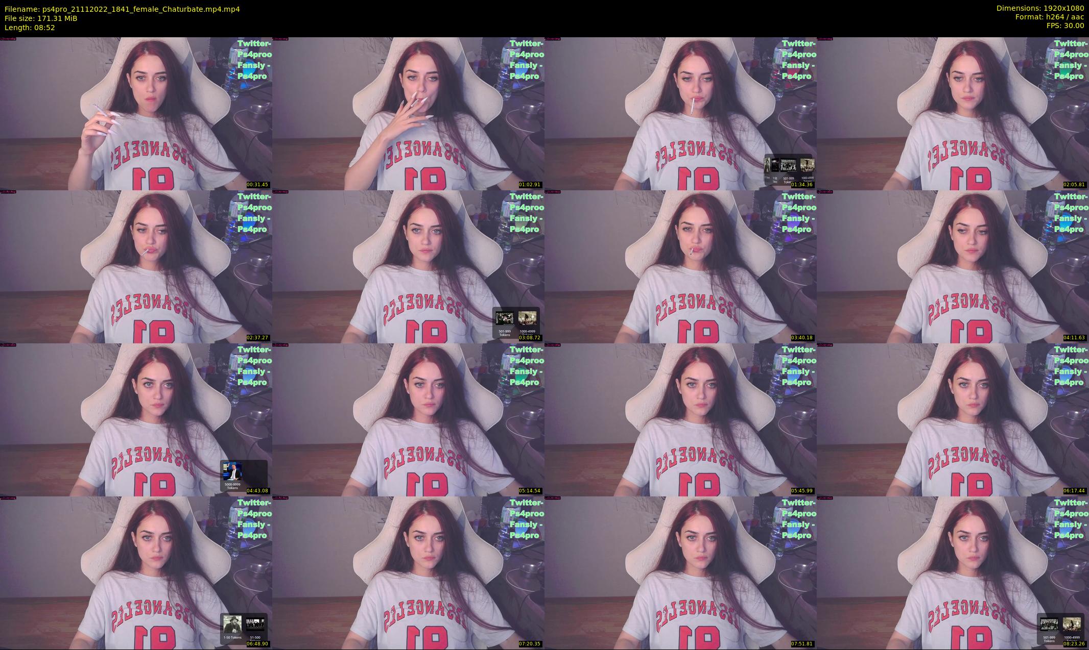 ps4pro — 9 minute Chaturbate female cam show recording, 1080p, Nov 21, 2022