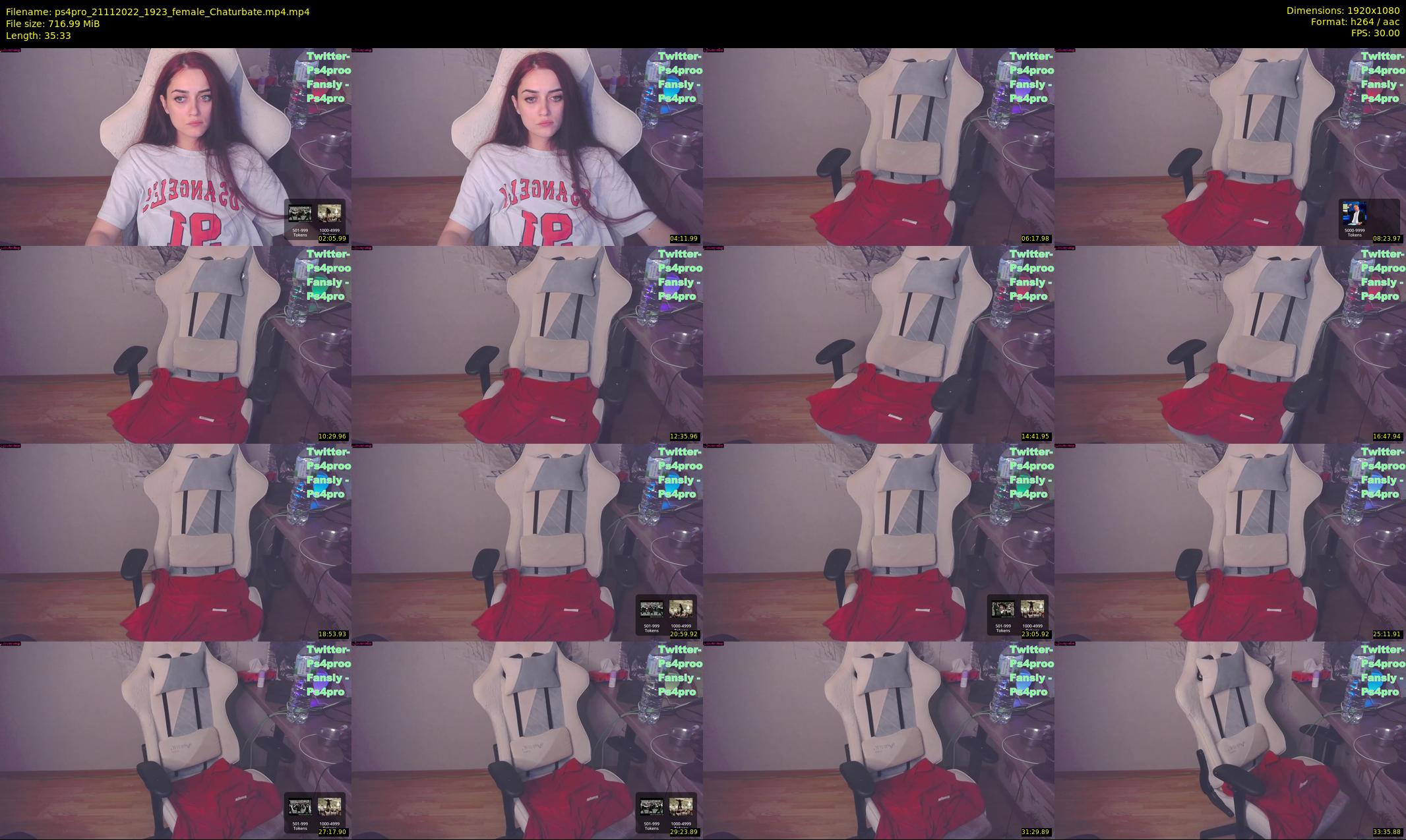 ps4pro — 36 minute Chaturbate female cam show recording, 1080p, Nov 21, 2022