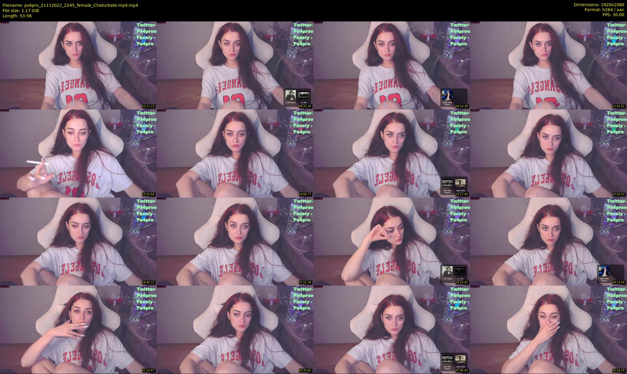 ps4pro — 54 minute Chaturbate female cam show recording, 1080p, Nov 21, 2022