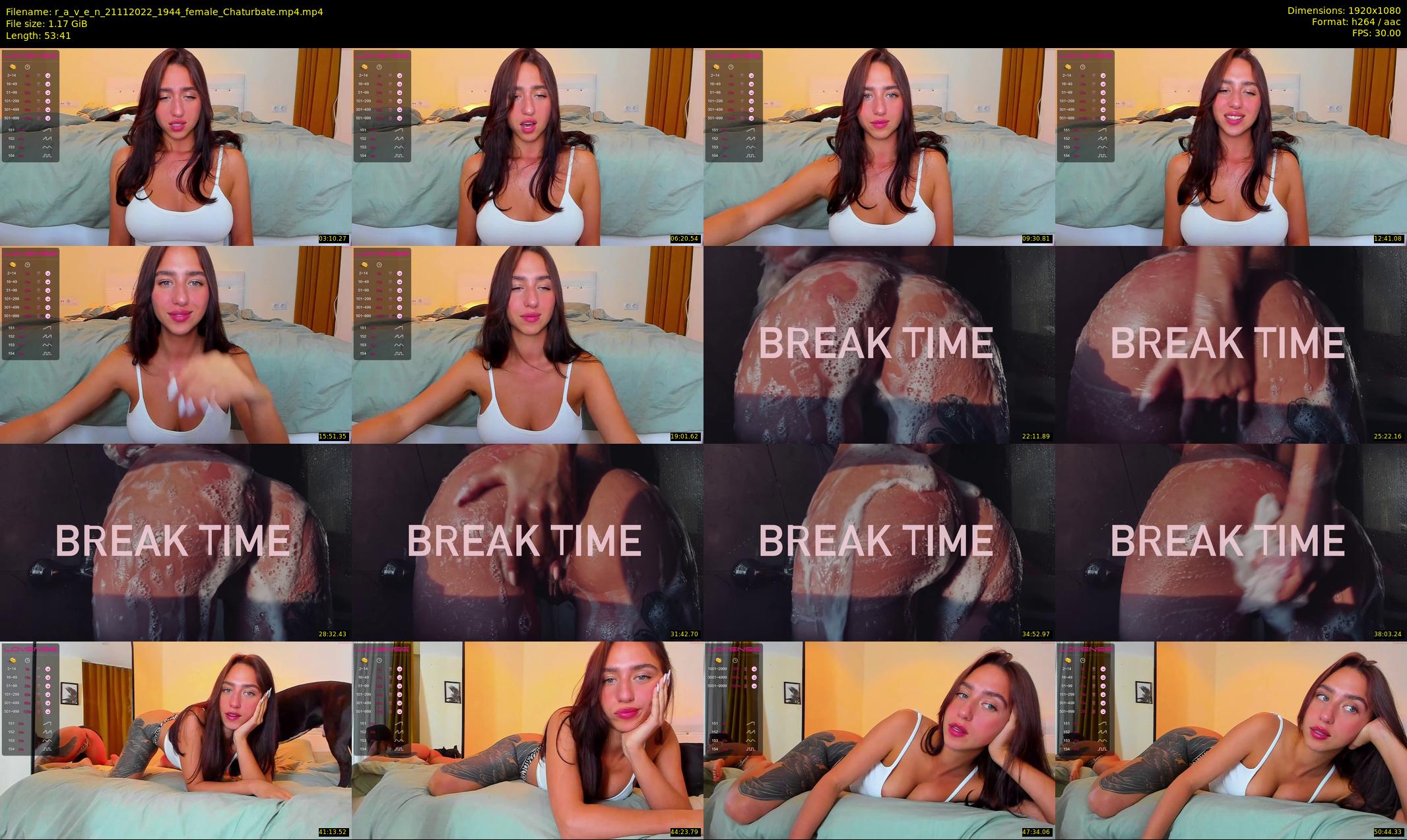 r_a_v_e_n — 54 minute Chaturbate female cam show recording, 1080p, Nov 21, 2022