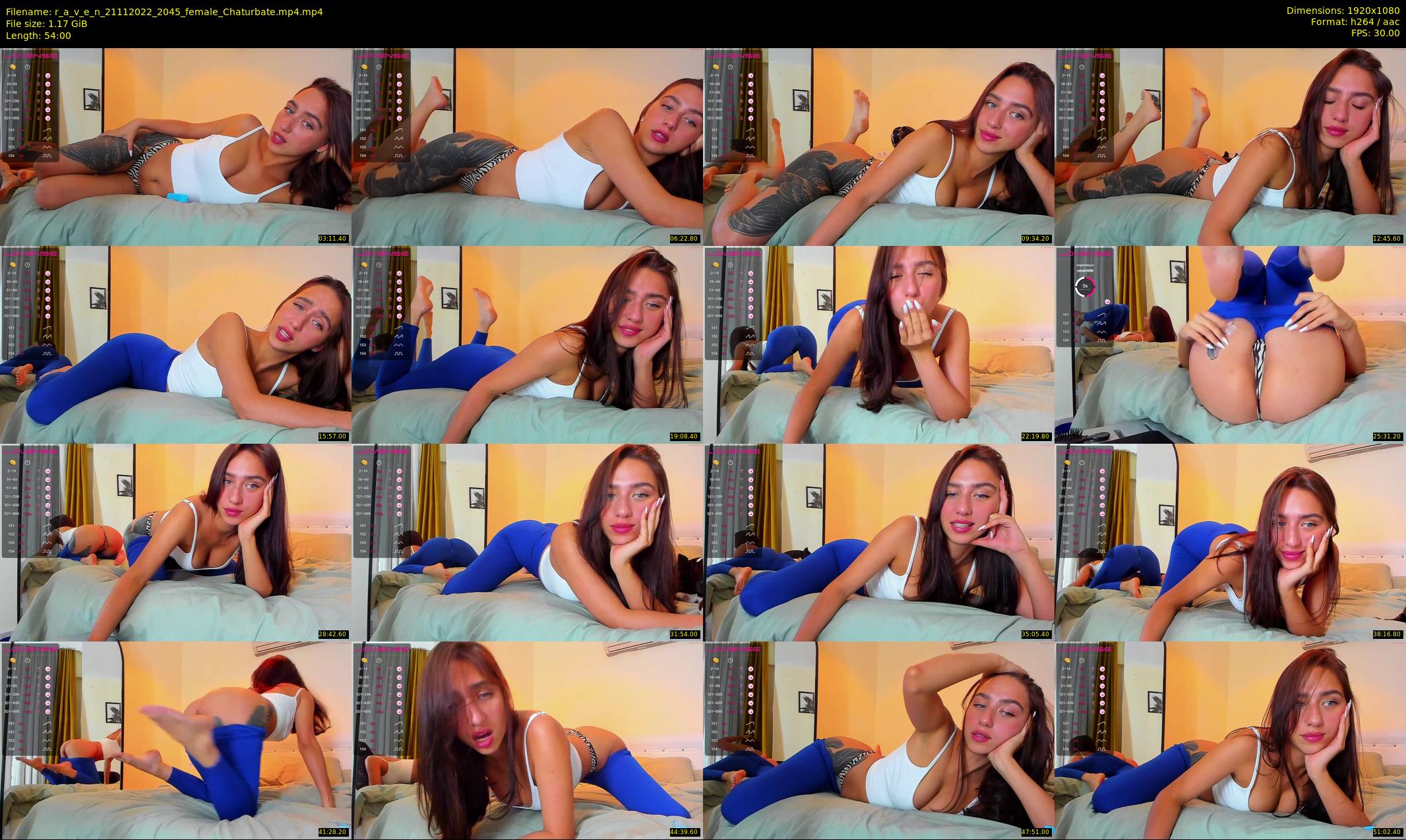 r_a_v_e_n — 54 minute Chaturbate female cam show recording, 1080p, Nov 21, 2022