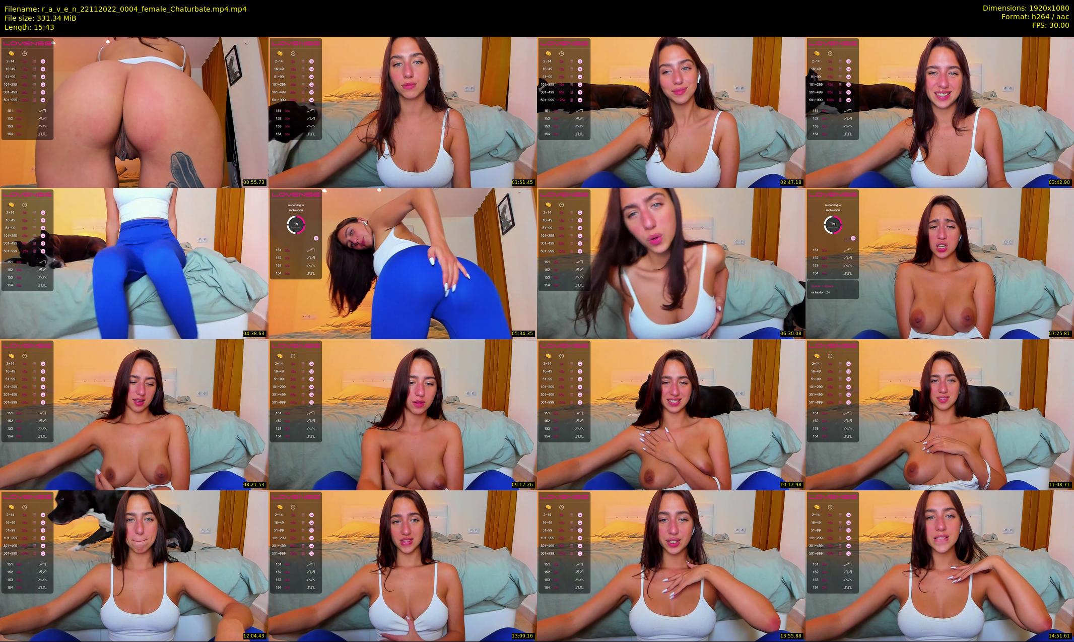r_a_v_e_n — 16 minute Chaturbate female cam show recording, 1080p, Nov 22, 2022