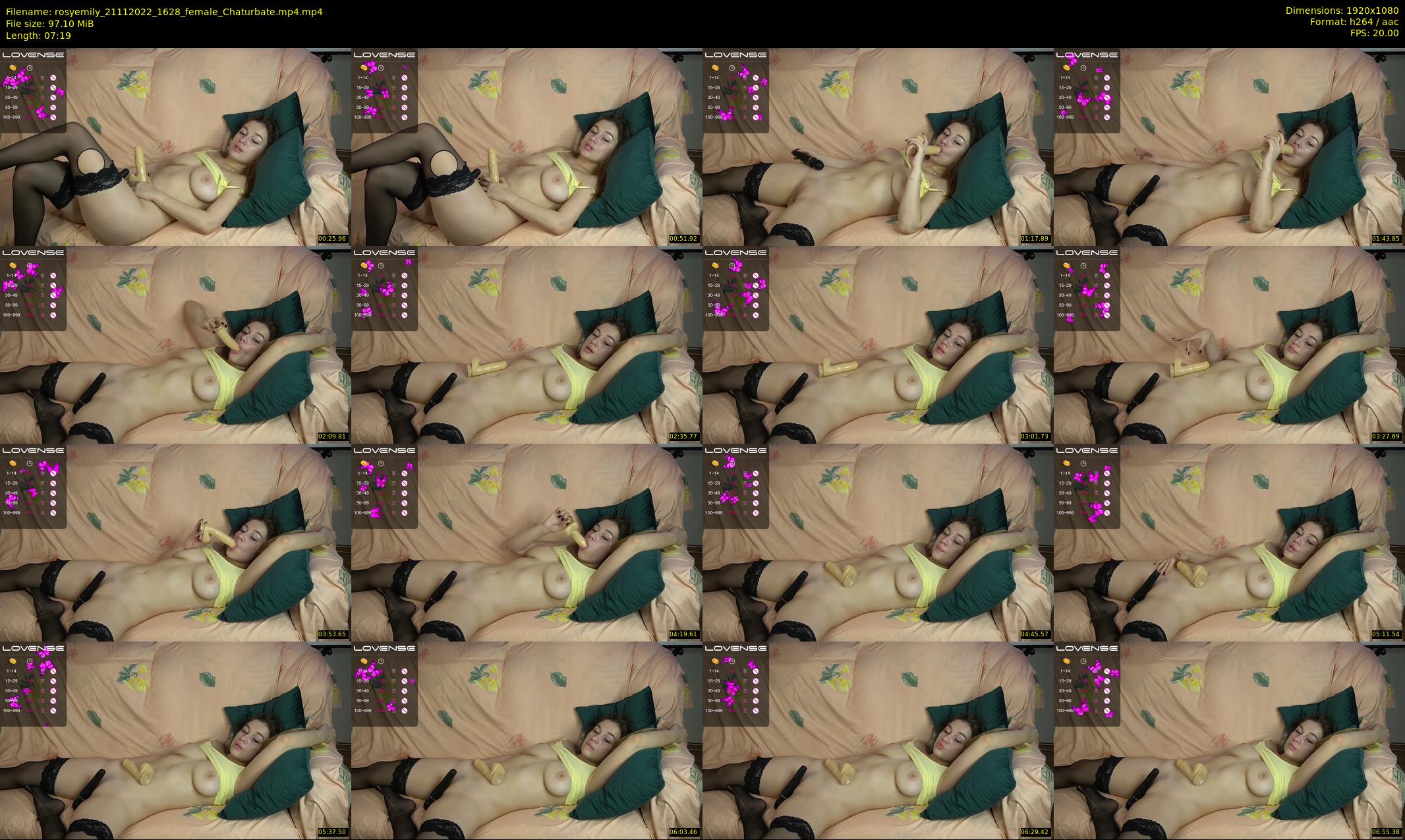 rosyemily — 8 minute Chaturbate female cam show recording, 1080p, Nov 21, 2022