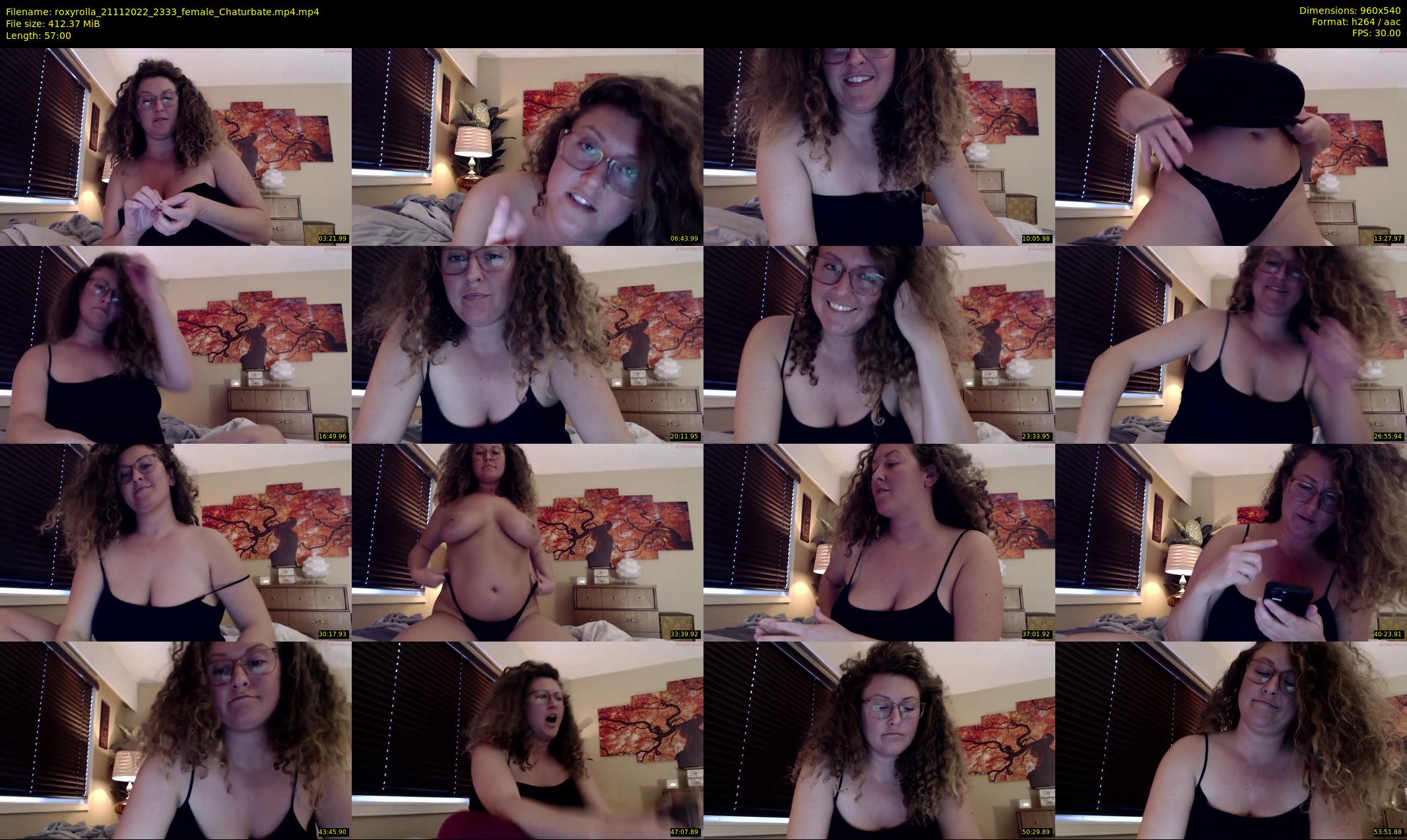 roxyrolla — 57 minute Chaturbate female cam show recording, 480p, Nov 21, 2022