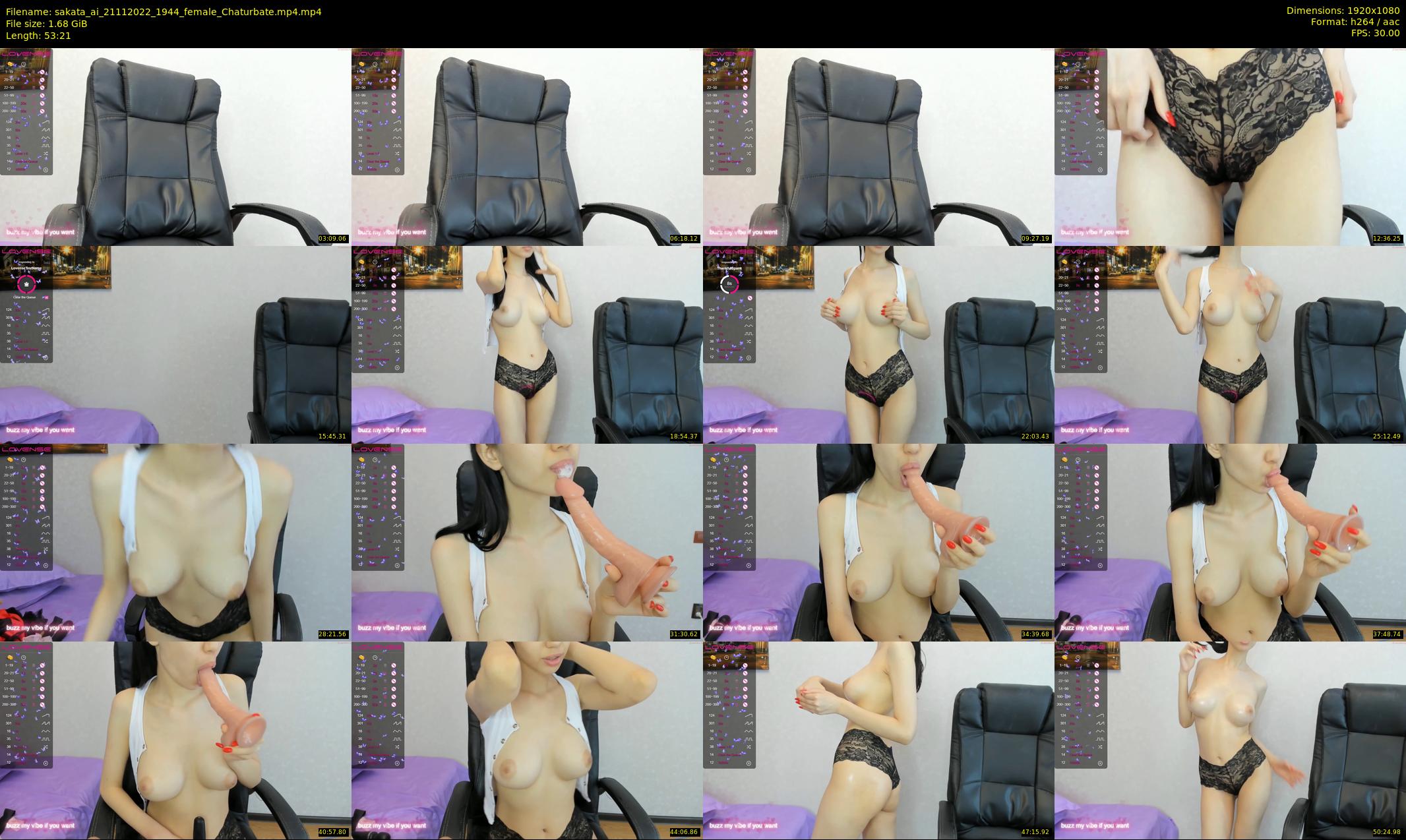 sakata_ai — 54 minute Chaturbate female cam show recording, 1080p, Nov 21, 2022