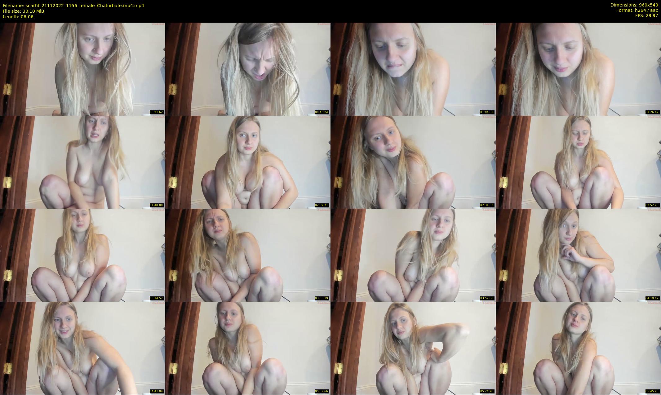 scartit — 7 minute Chaturbate female cam show recording, 480p, Nov 21, 2022