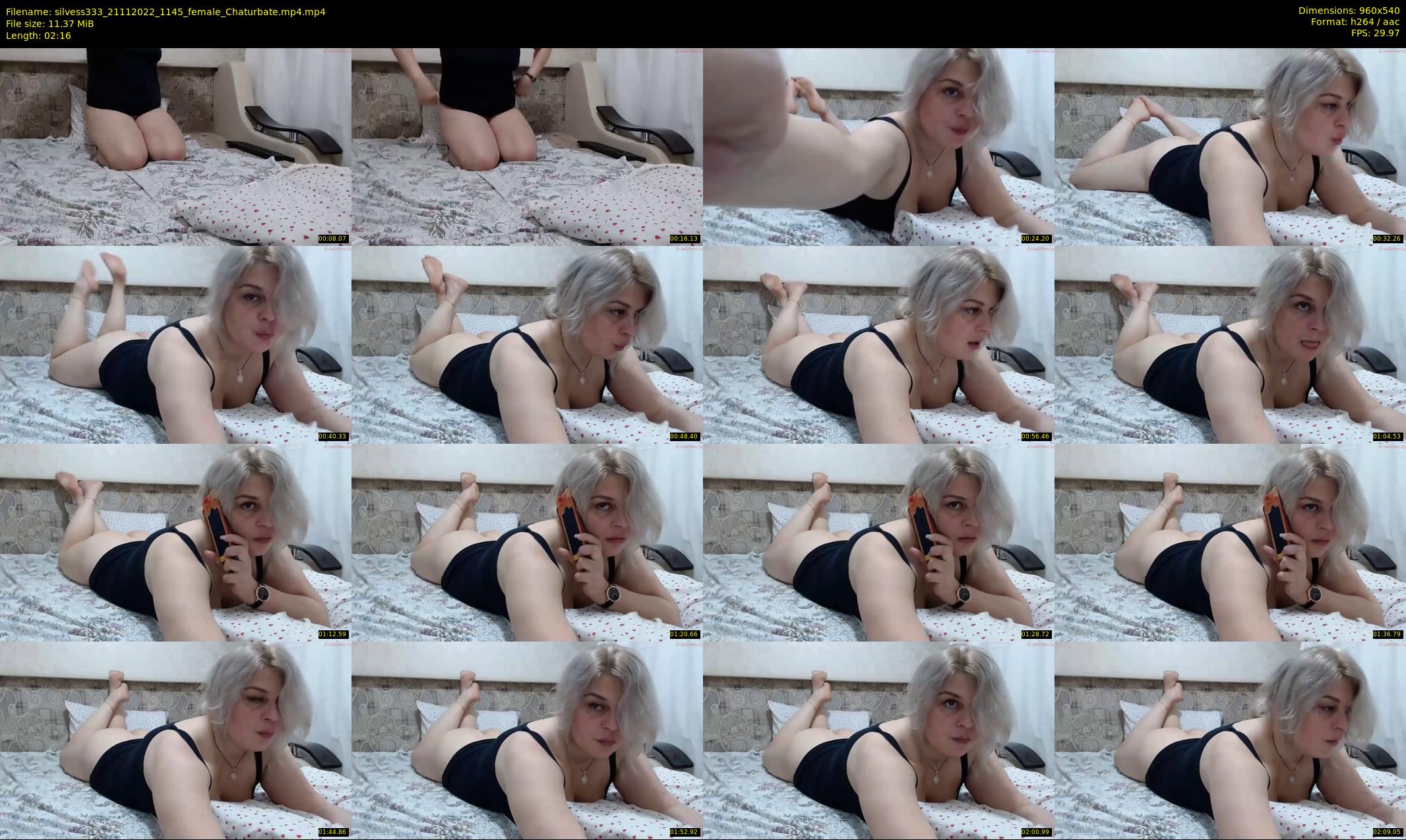 silvess333 — 3 minute Chaturbate female cam show recording, 480p, Nov 21, 2022