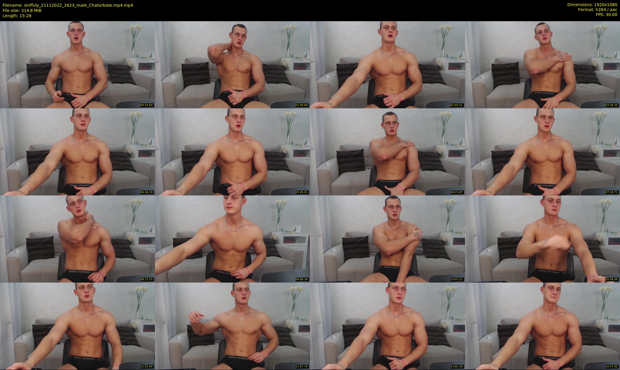 sinffuly — 16 minute Chaturbate male cam show recording, 1080p, Nov 21, 2022