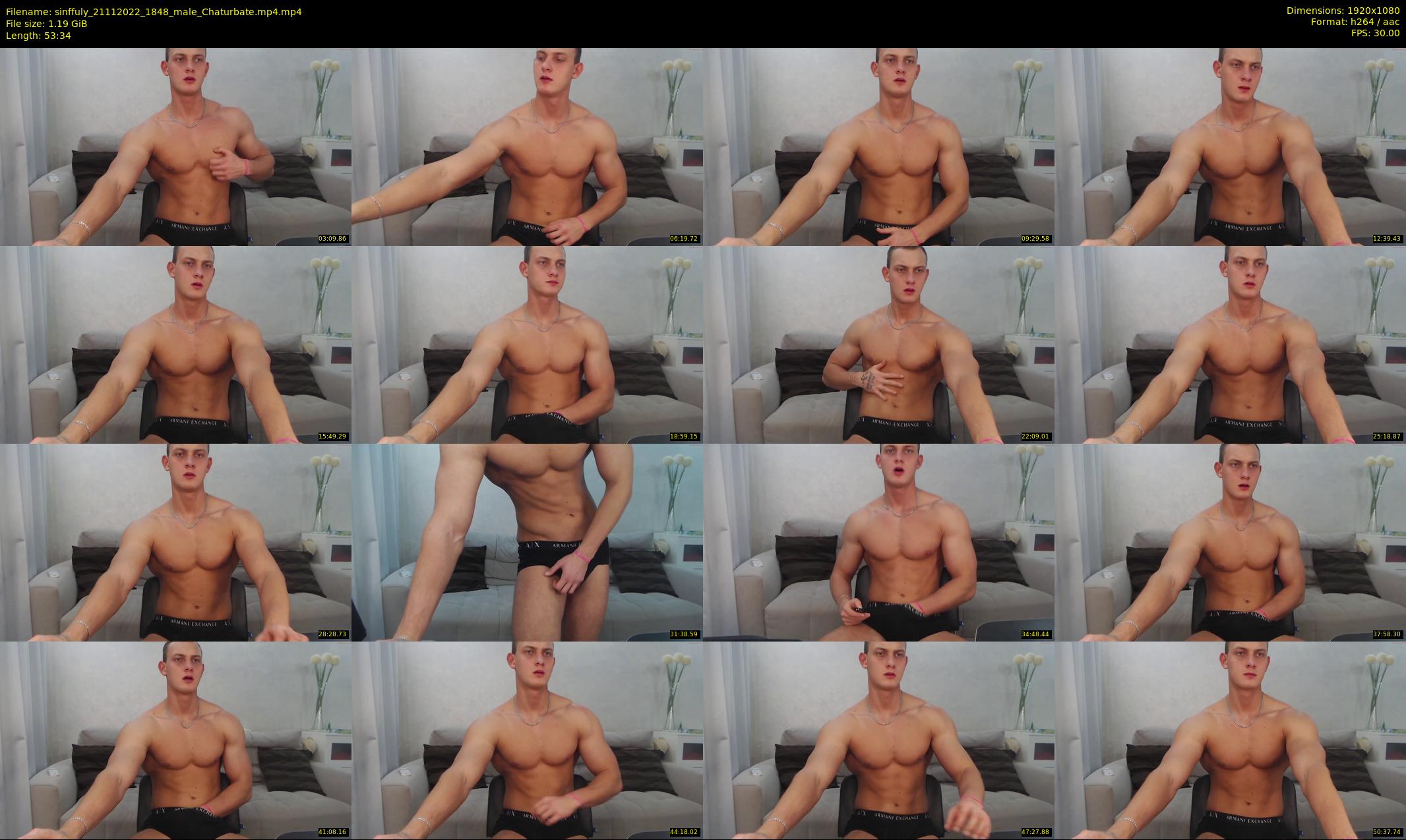 sinffuly — 54 minute Chaturbate male cam show recording, 1080p, Nov 21, 2022